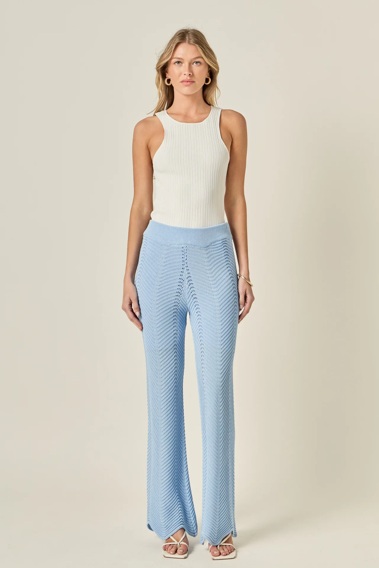 Crochet Knit Pants - Image 7