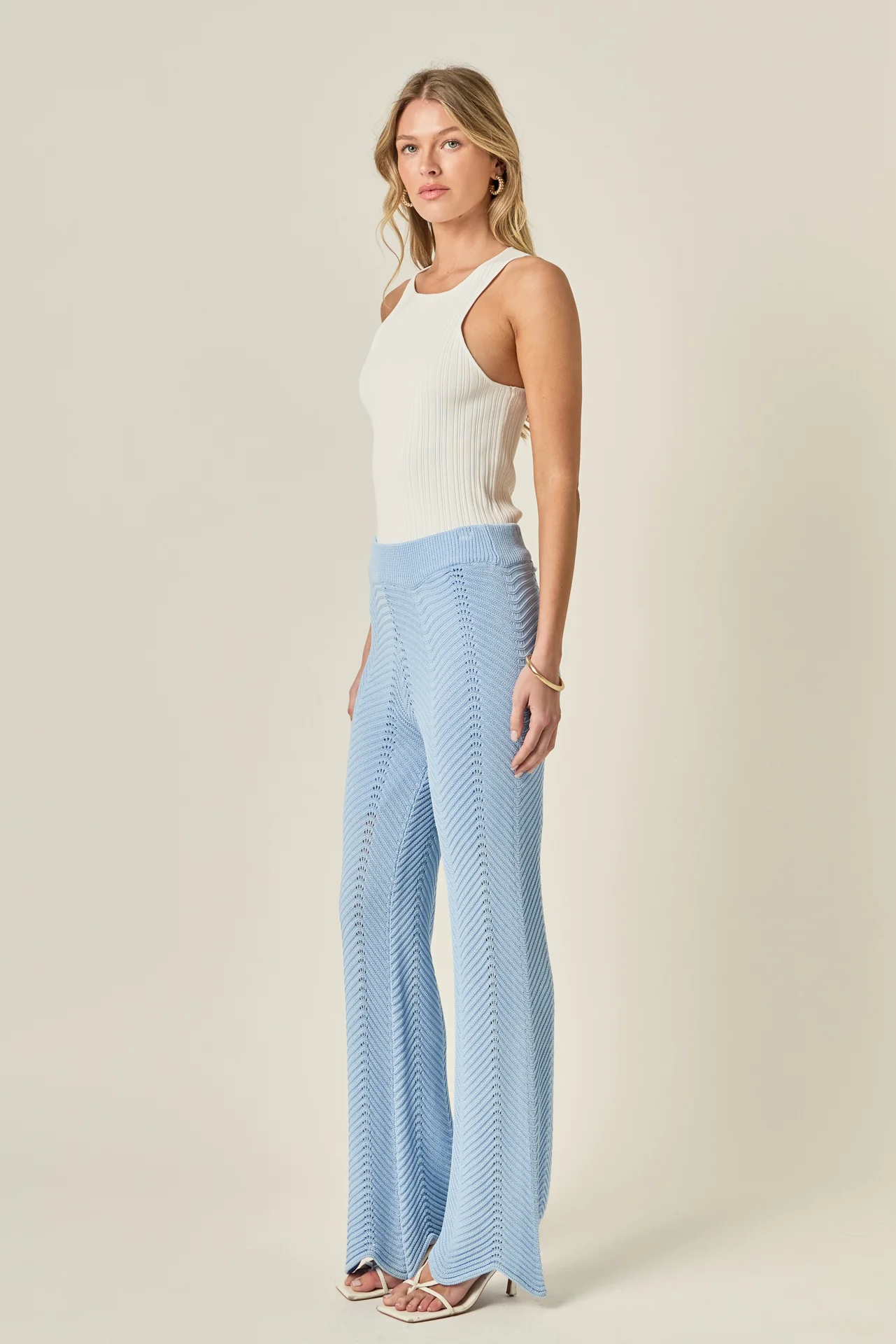 Crochet Knit Pants - Image 9