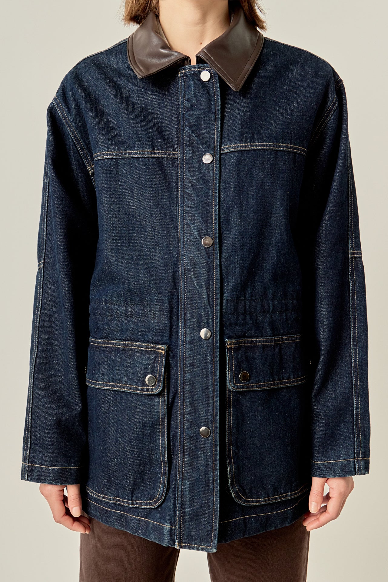 Denim Work Jacket - Image 2
