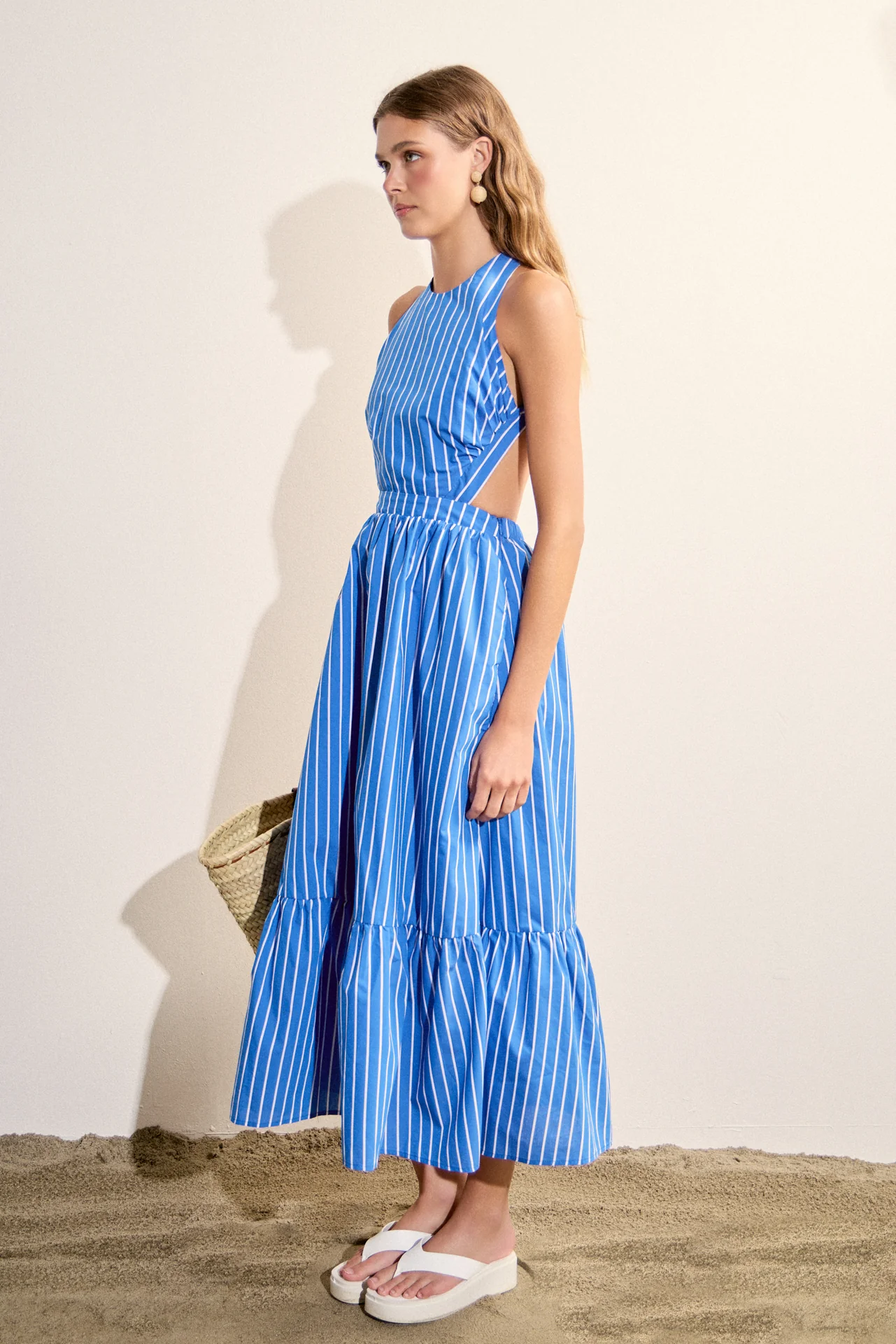 Riviera Stripe Dress - Image 3