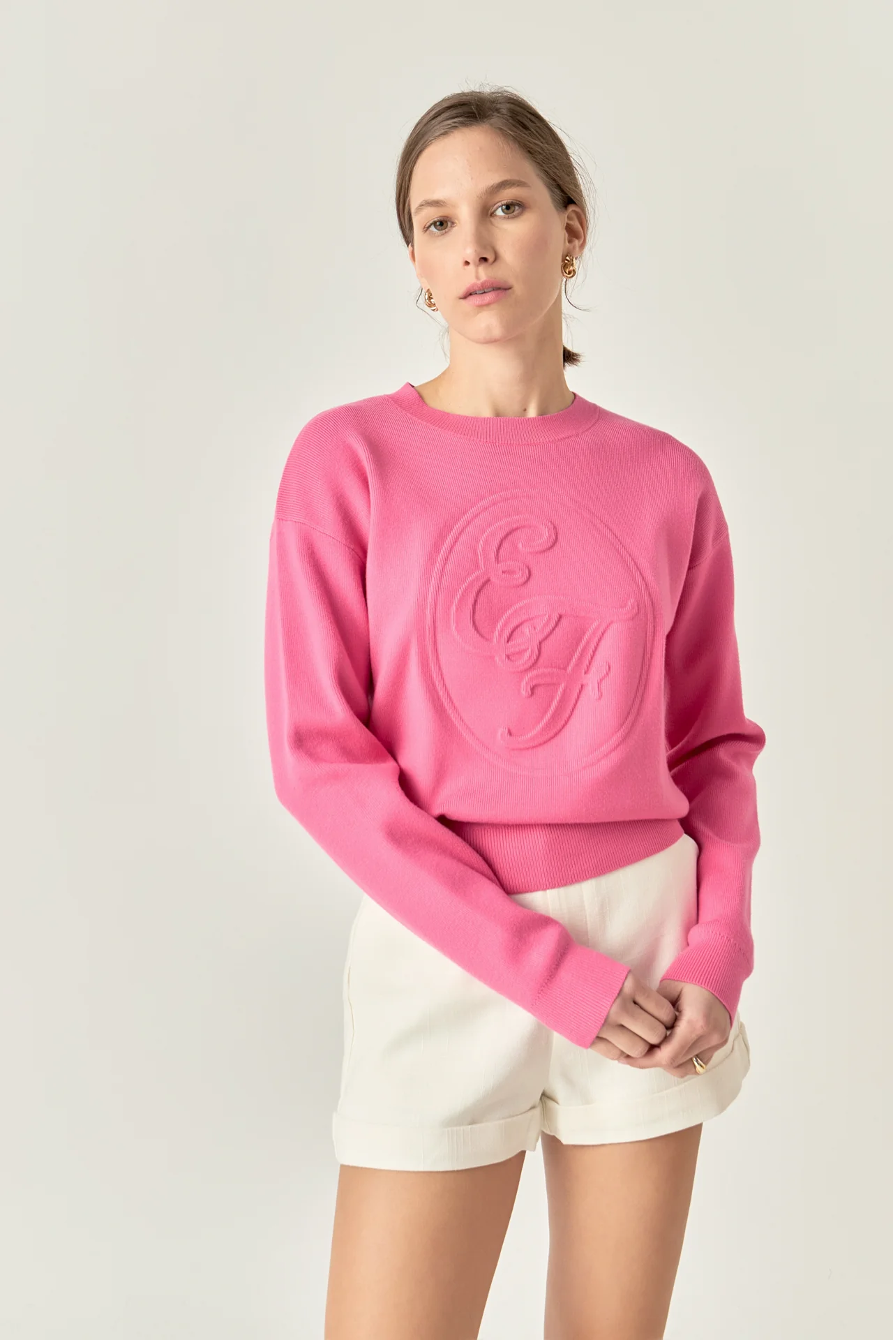 Embo Logo Knit Sweater - Image 6