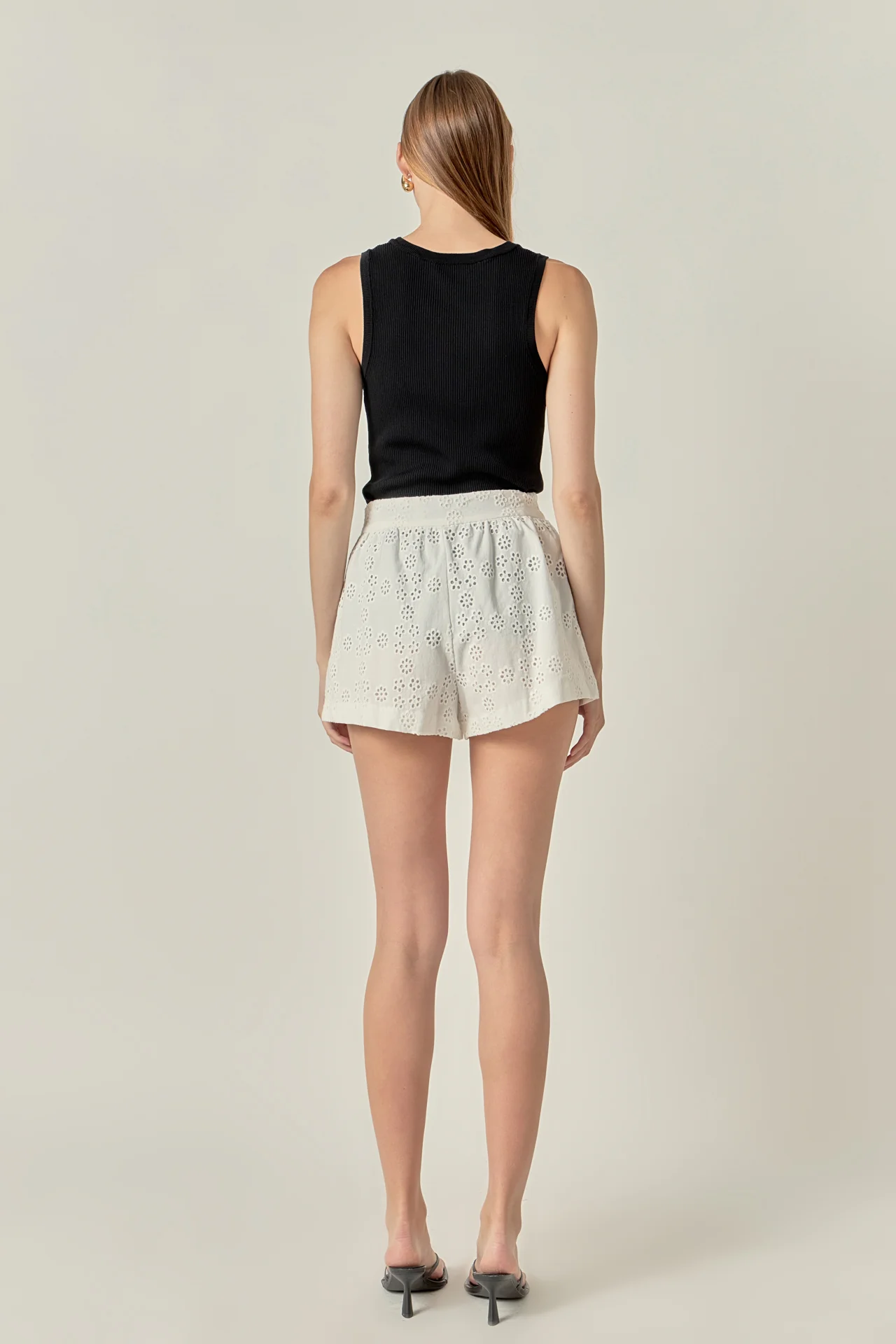 Embroidered Cotton Shorts - Image 10