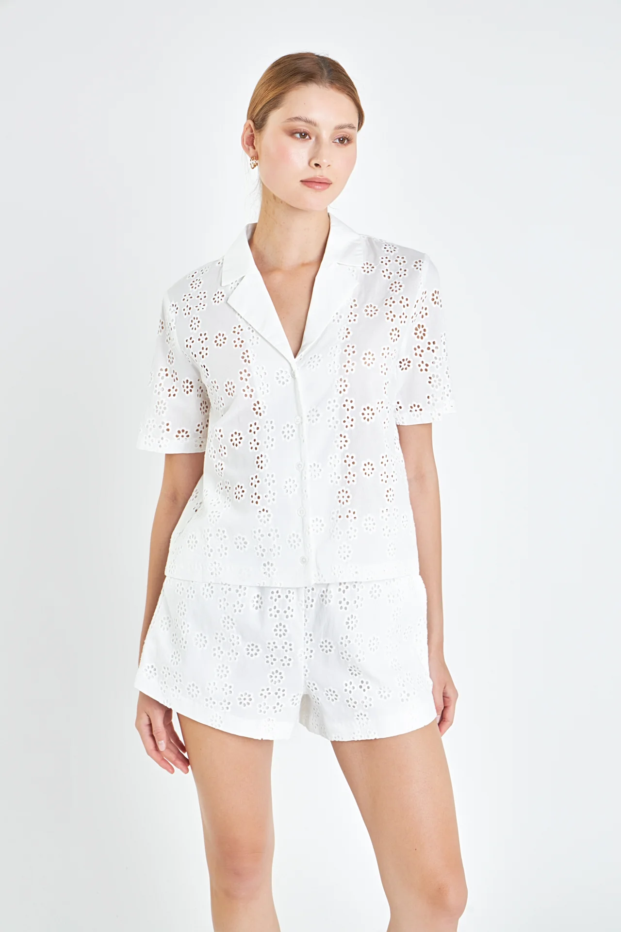 Embroidered Cotton Camp Shirt - Image 11