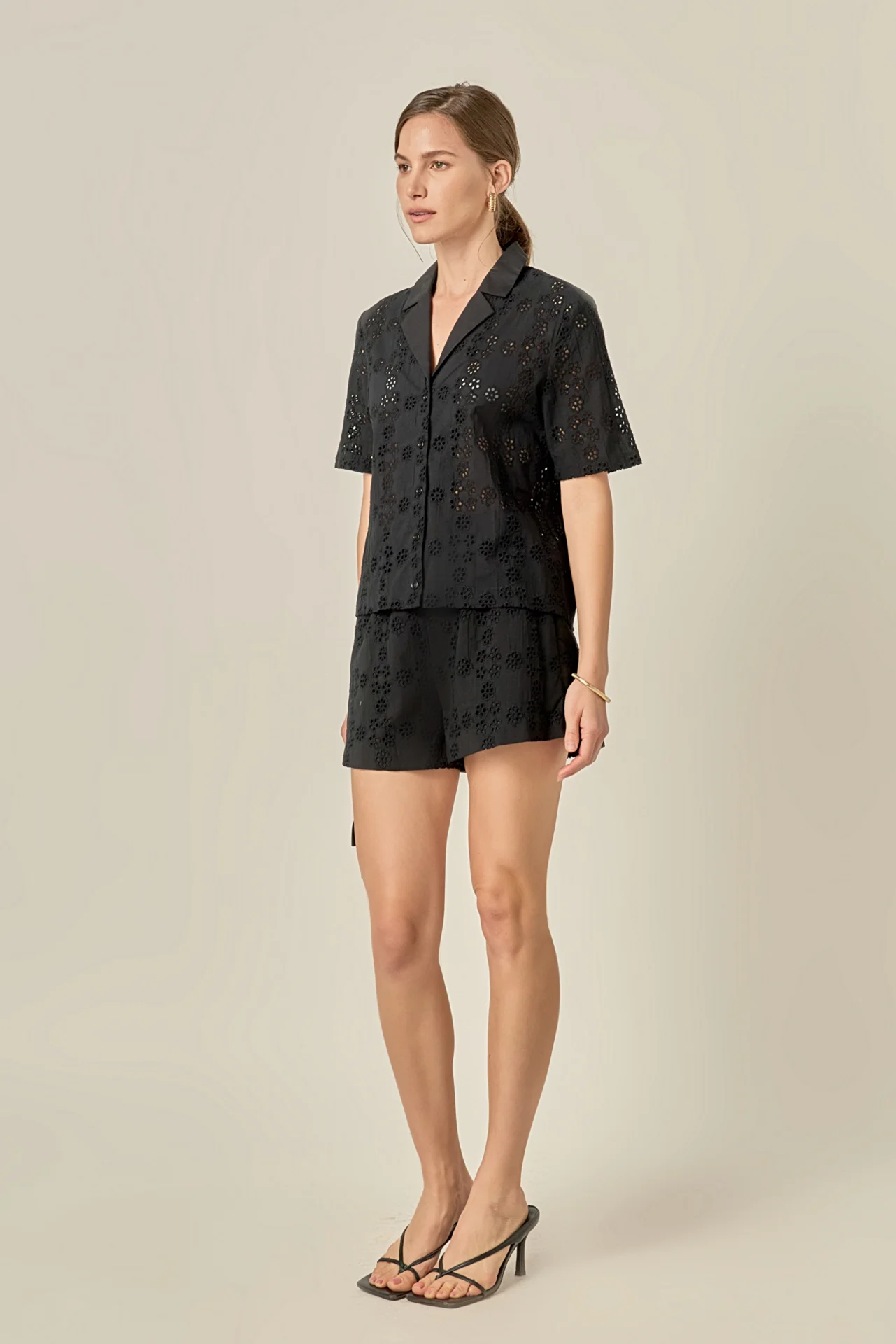 Embroidered Cotton Camp Shirt - Image 3