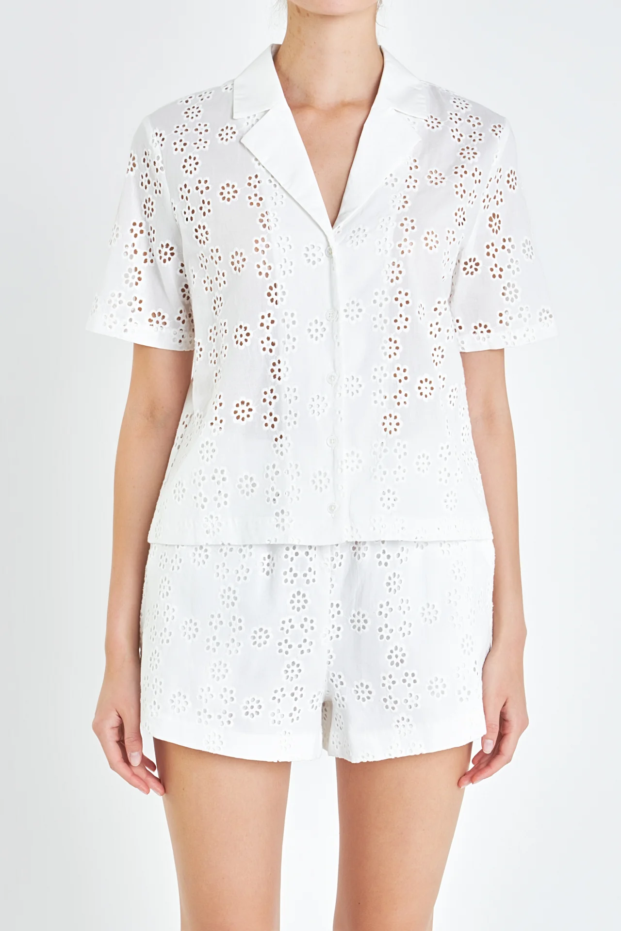 Embroidered Cotton Camp Shirt - Image 8