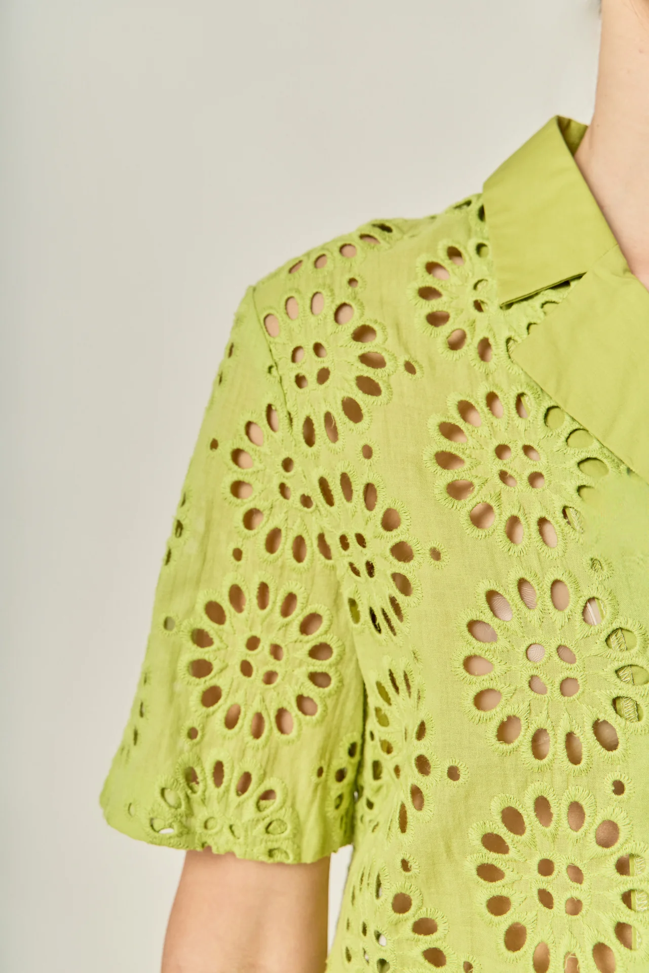 Embroidered Cotton Camp Shirt - Image 3