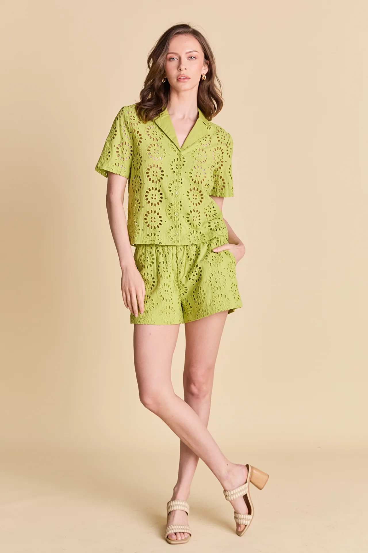 Embroidered Cotton Camp Shirt - Image 7