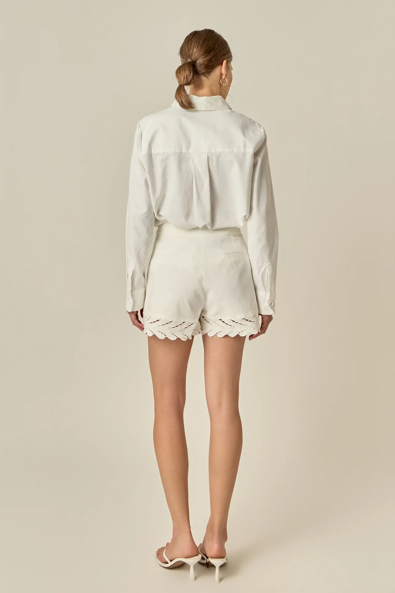 Embroidered Oversized Shirt - Image 5