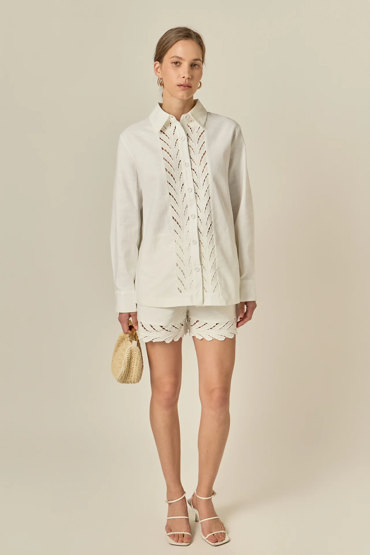 Embroidered Oversized Shirt - Image 7