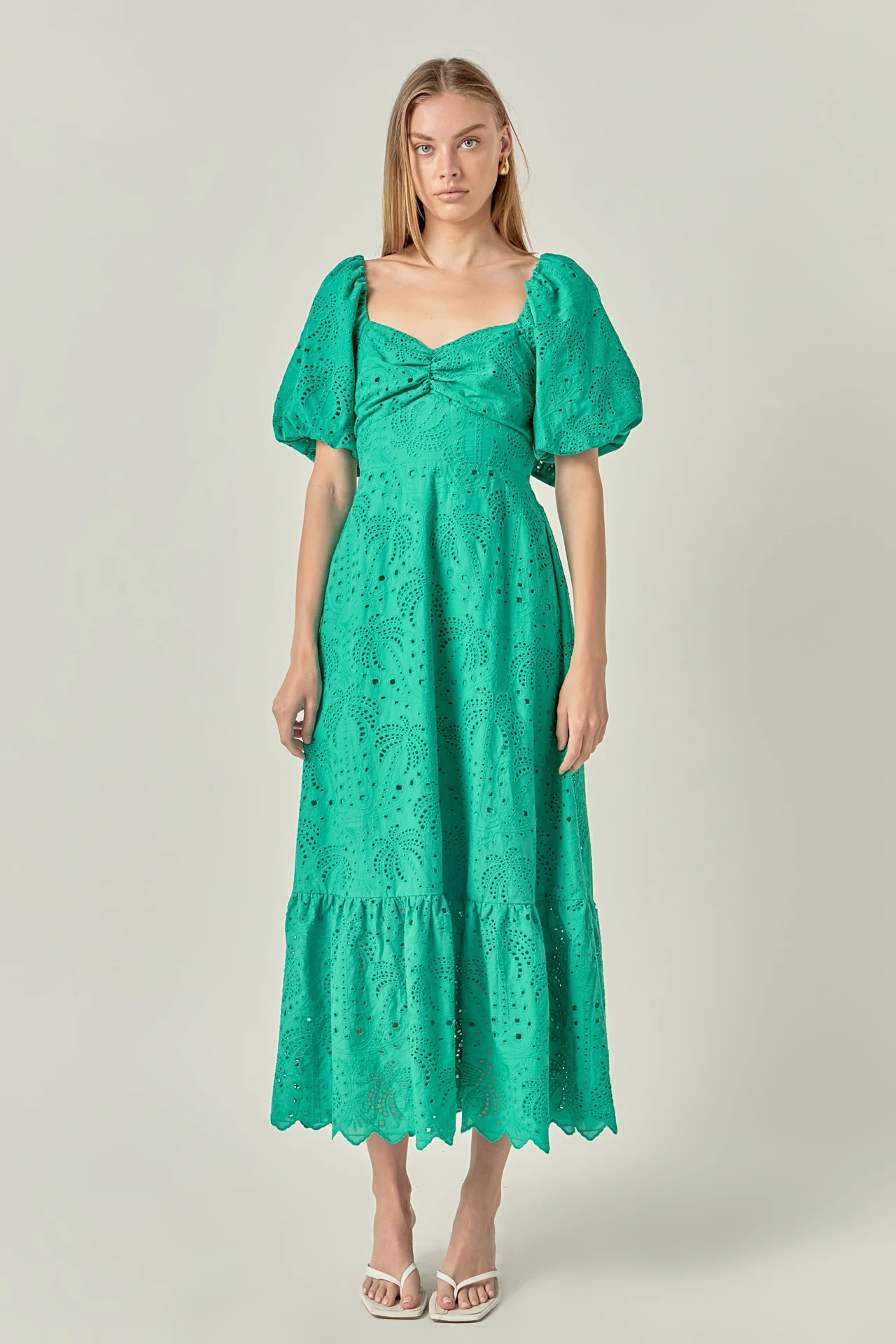 Sienna Embroidered Resort Maxi Dress - Image 10