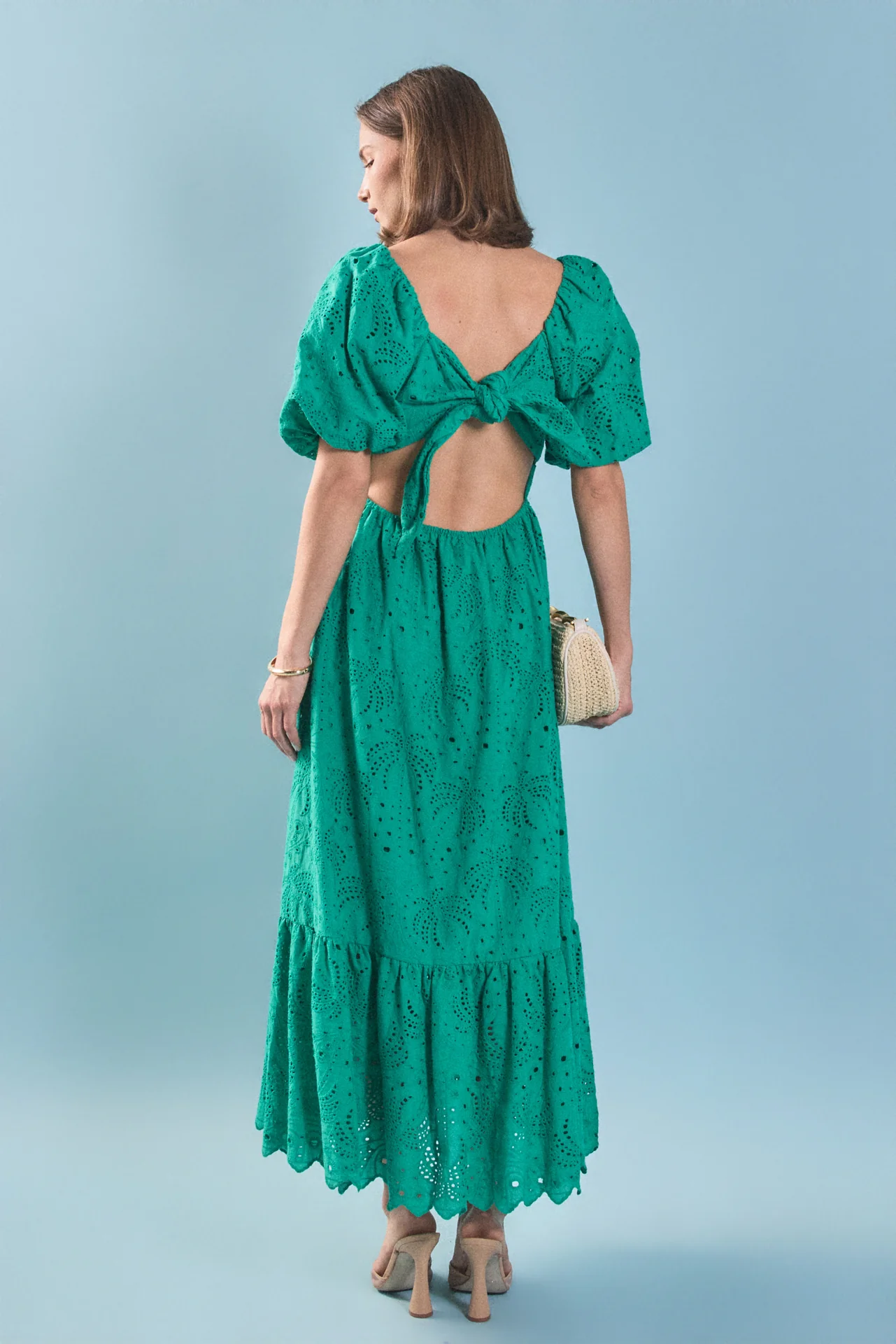 Sienna Embroidered Resort Maxi Dress - Image 6