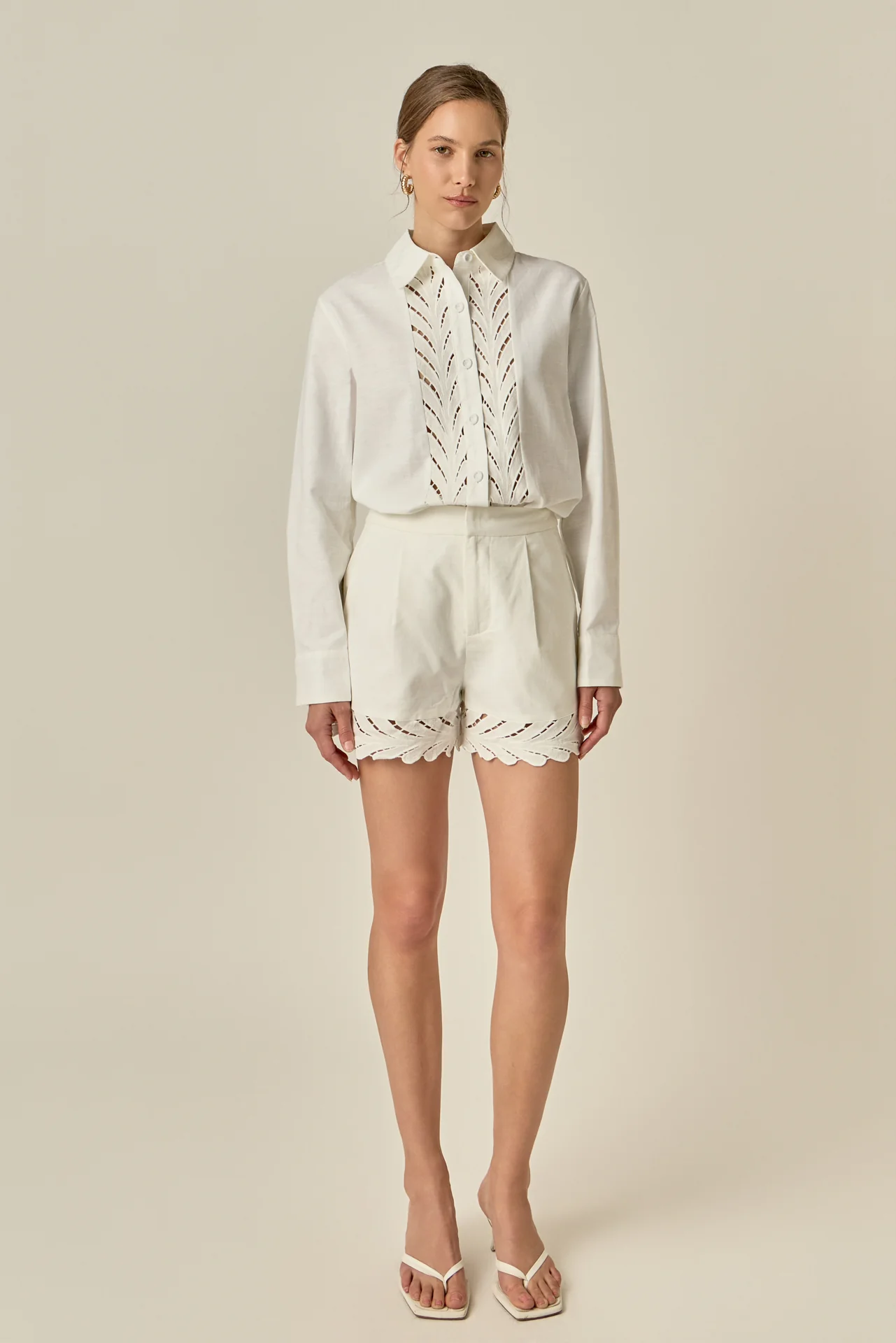 Embroidered Shorts - Image 3