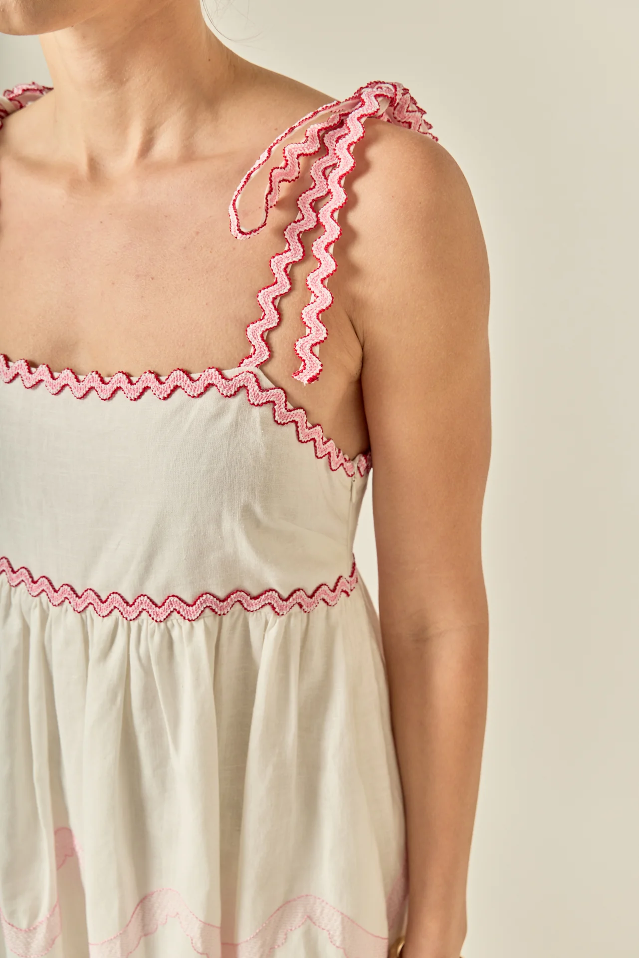 Elodie Embroidered Maxi Dress - Image 3