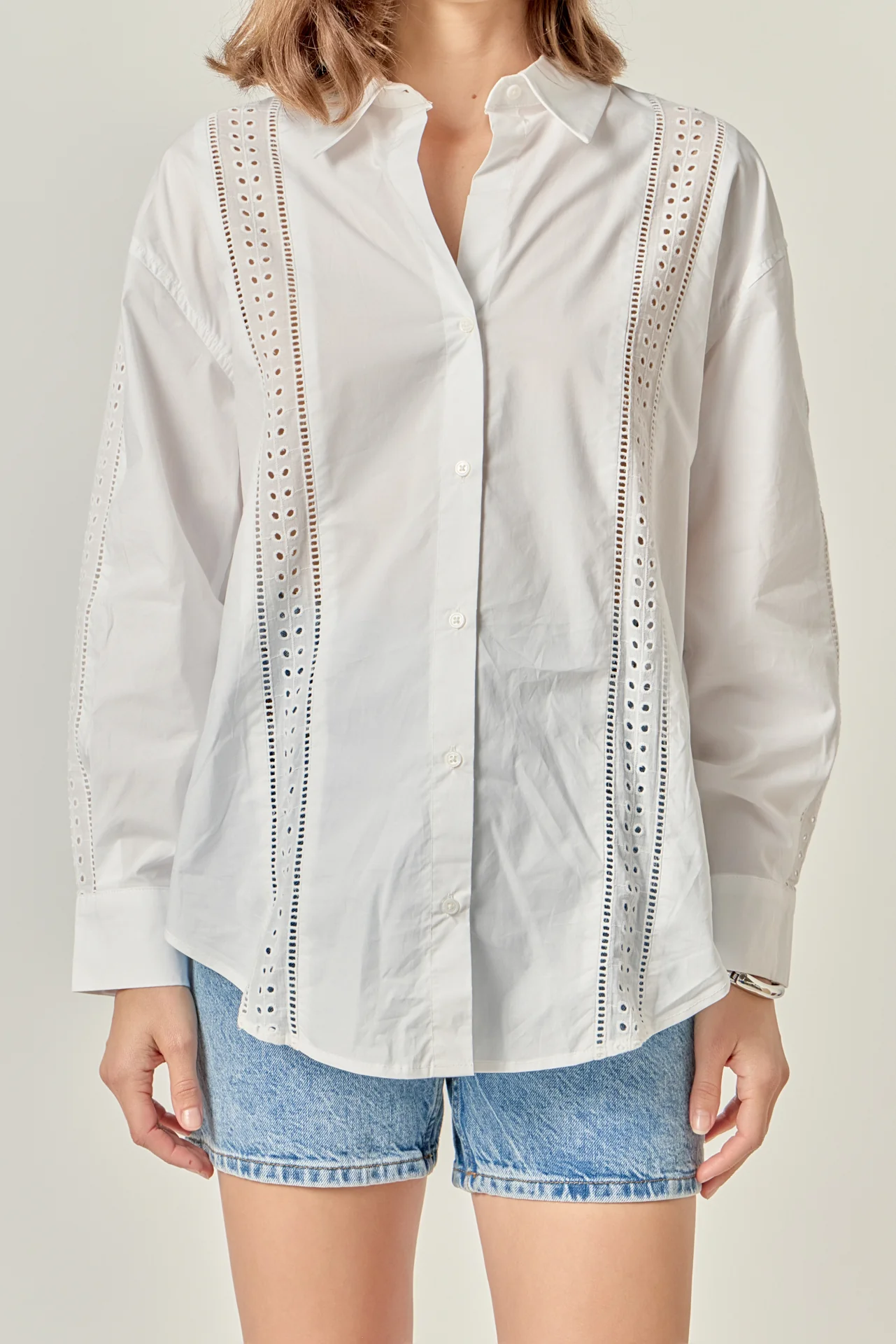 Embroidery Detail Shirt - Image 2