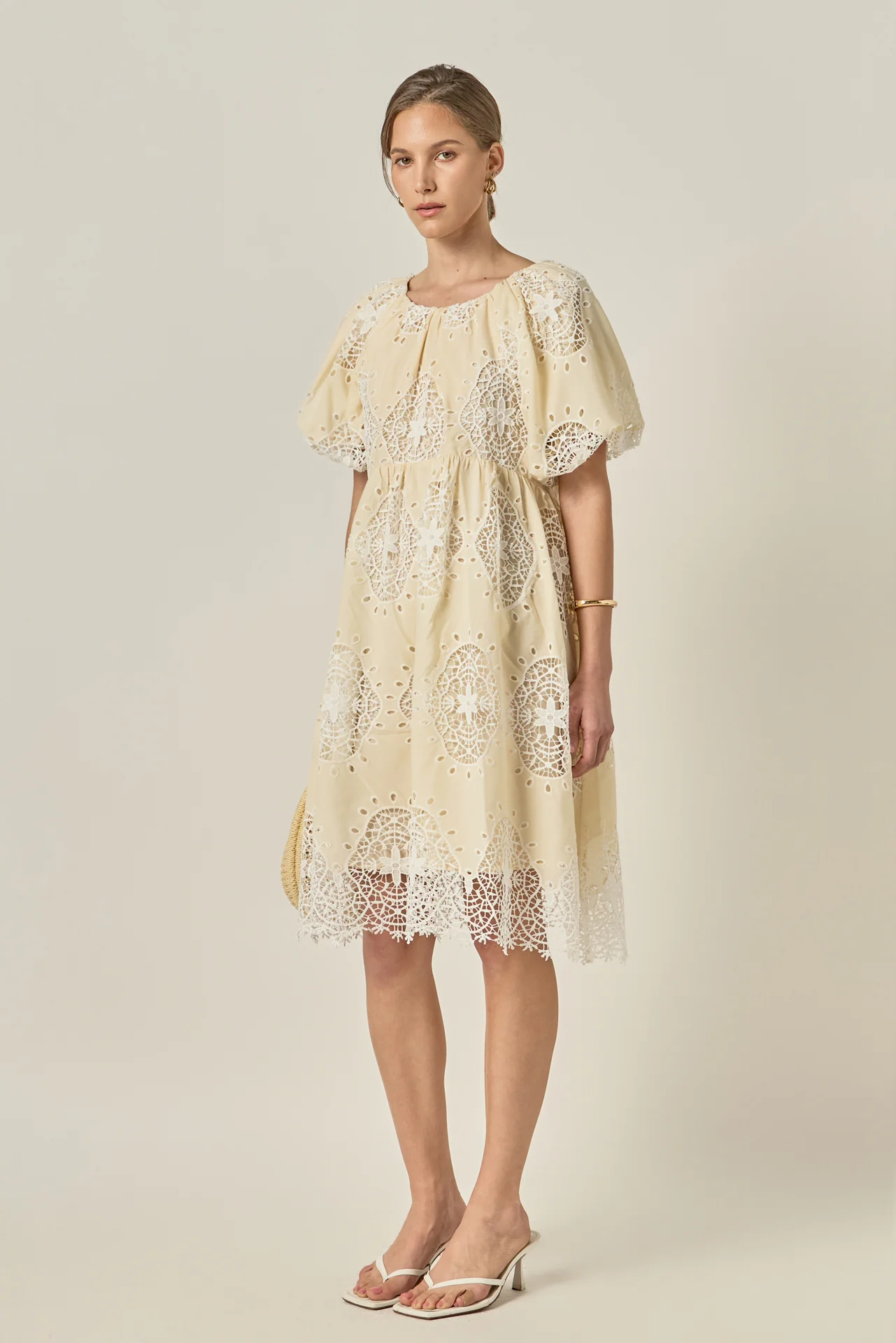 Amelie Eyelet Dress - Image 5