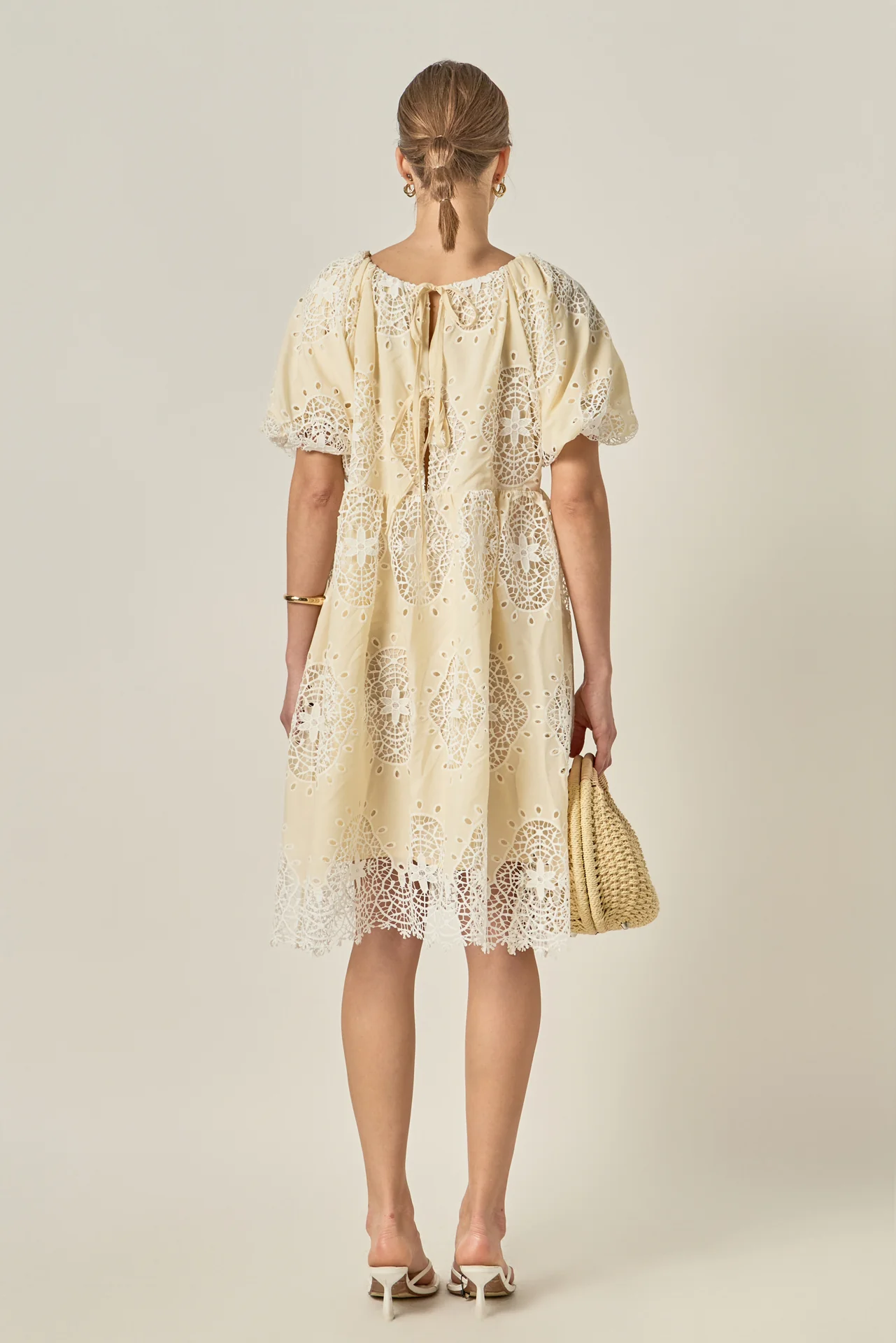 Amelie Eyelet Dress - Image 6
