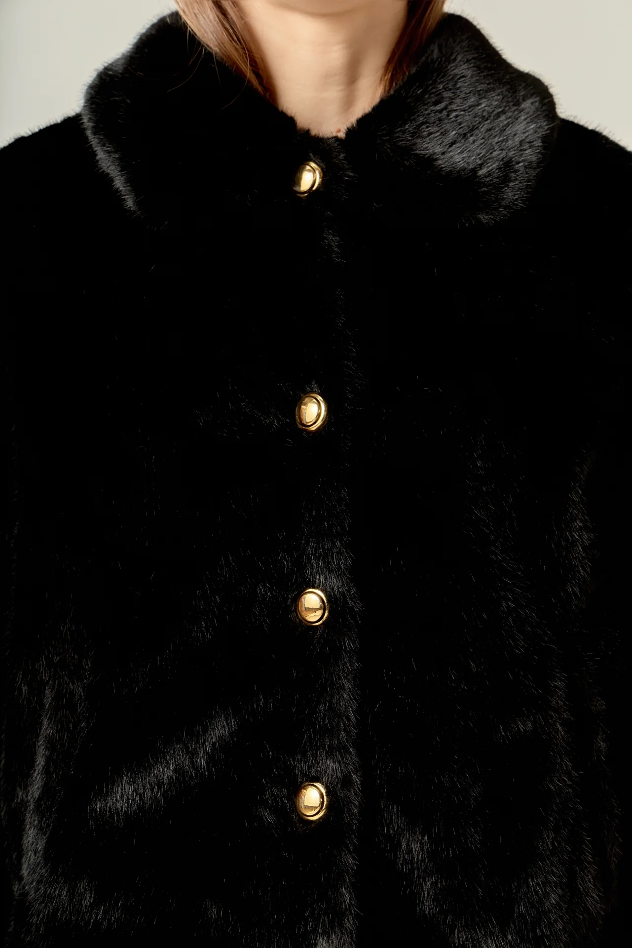 Faux Fur Collar Jacket - Image 8
