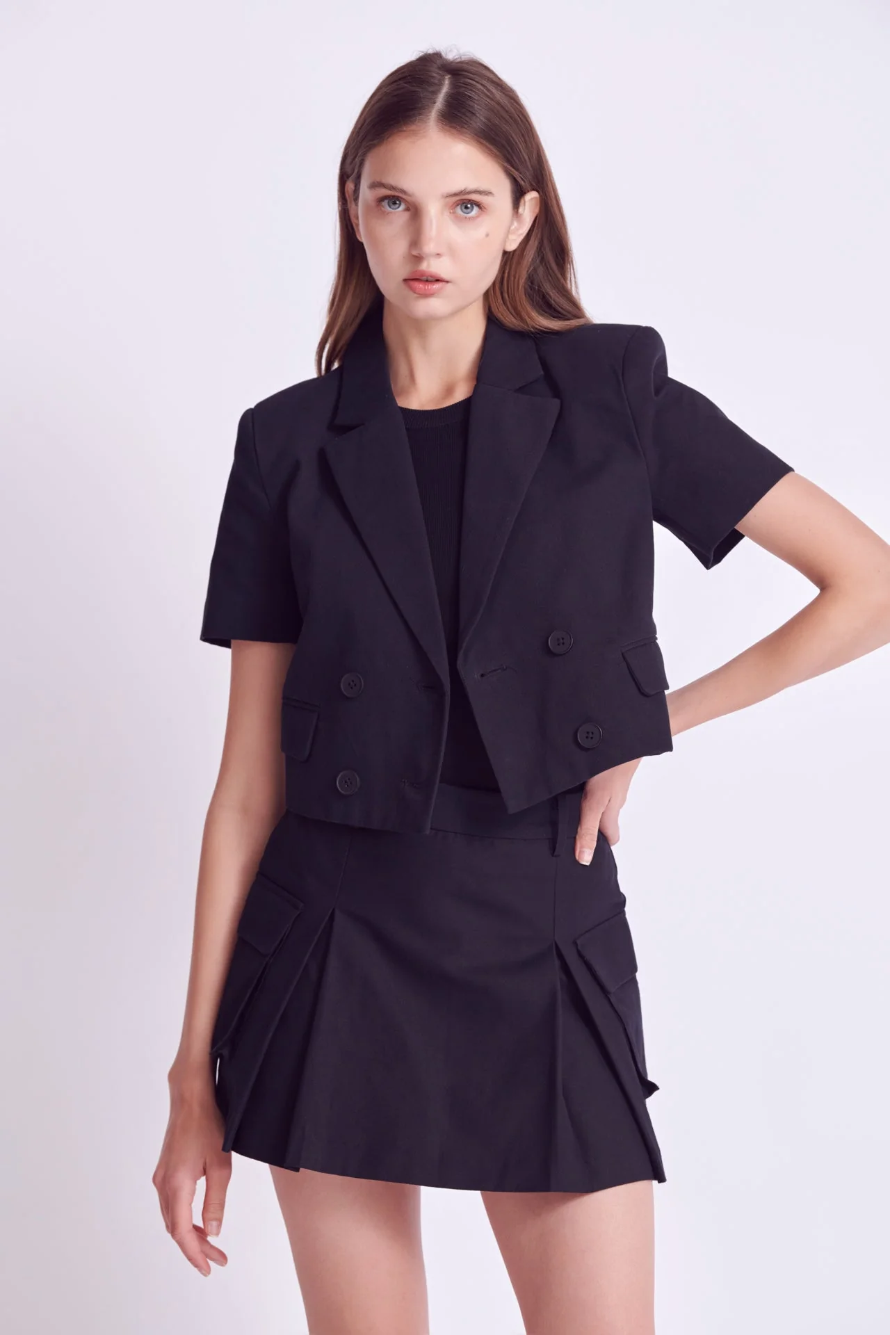 Flap Pocket Mini Cargo Skort - Image 10