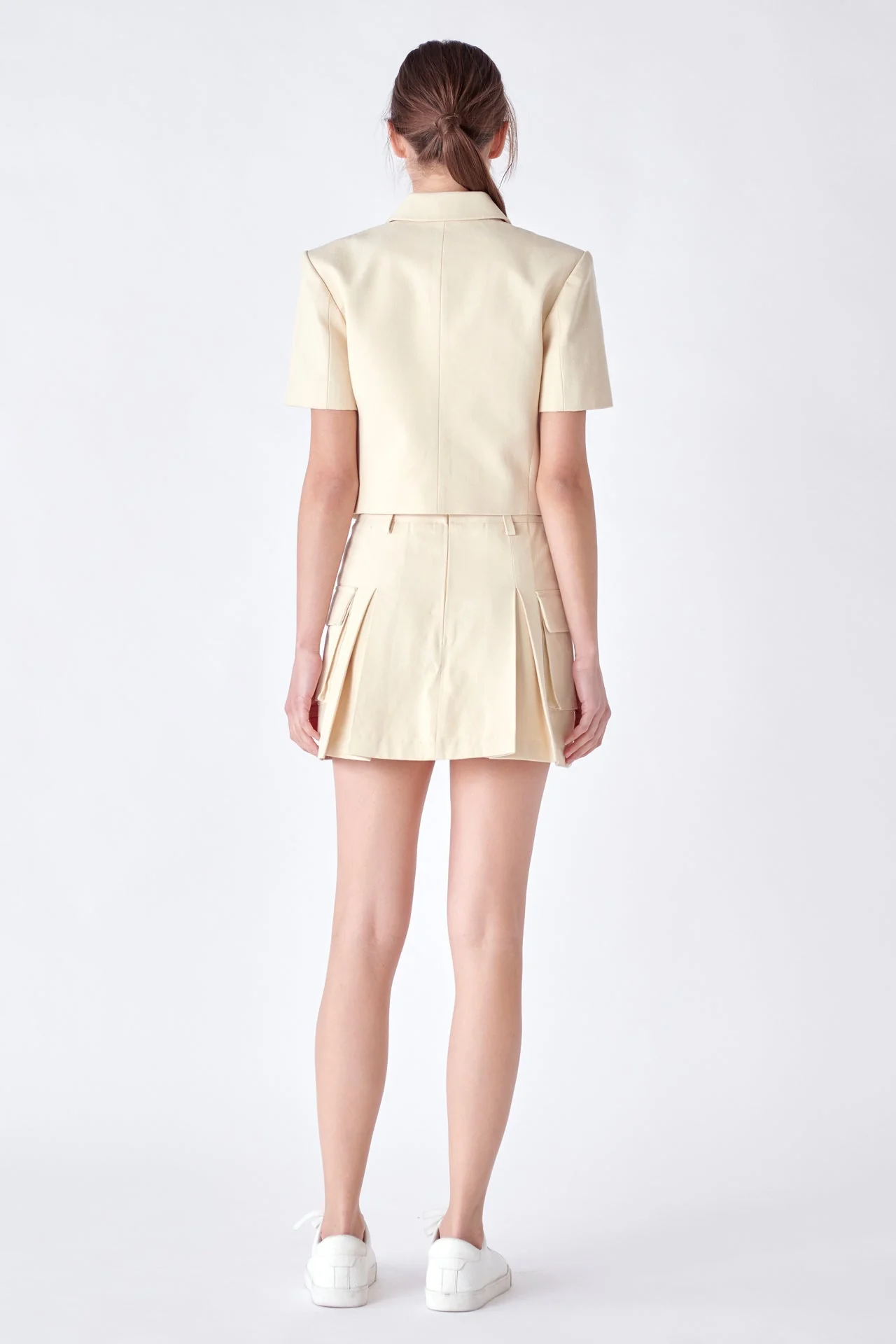 Flap Pocket Mini Cargo Skort - Image 4