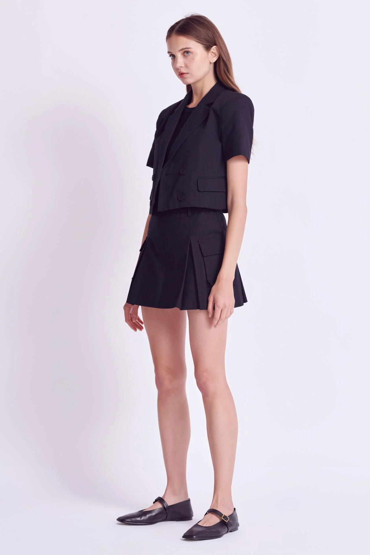 Flap Pocket Mini Cargo Skort - Image 8