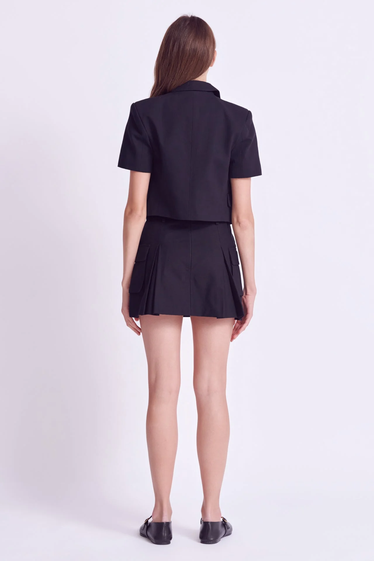 Flap Pocket Mini Cargo Skort - Image 9