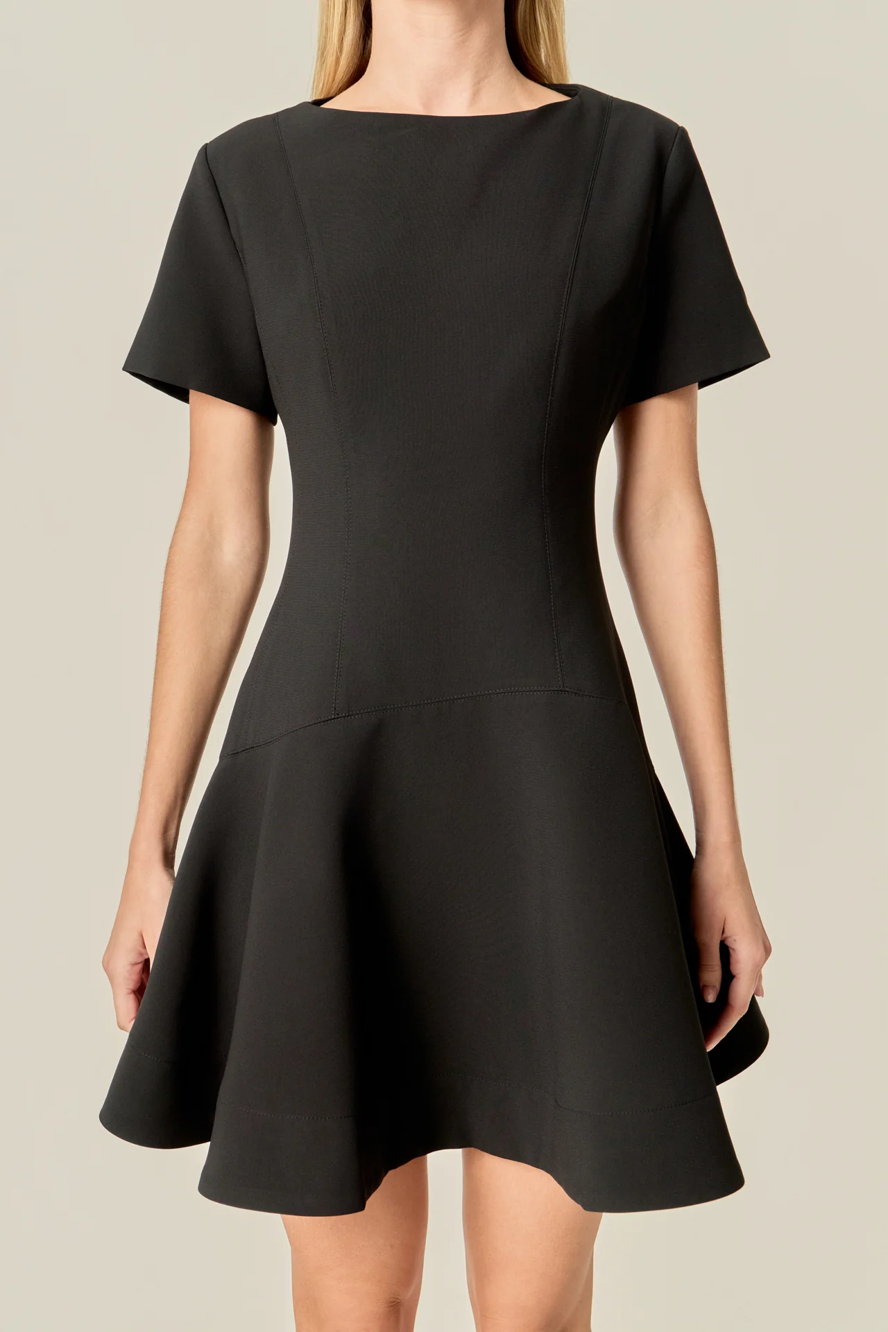 Flare Mini Dress - Image 2