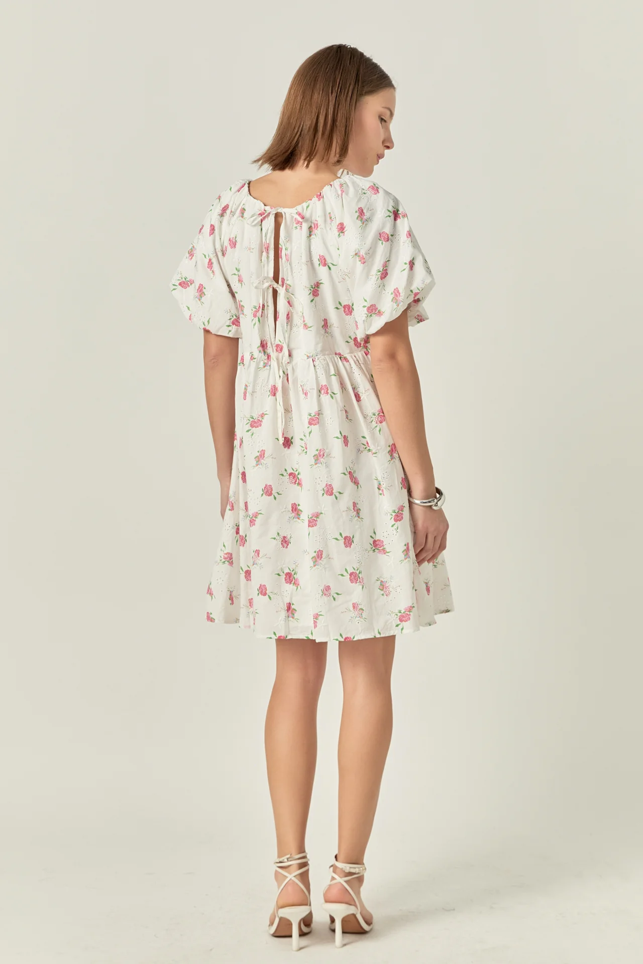Floral Babydoll Dress - Image 4