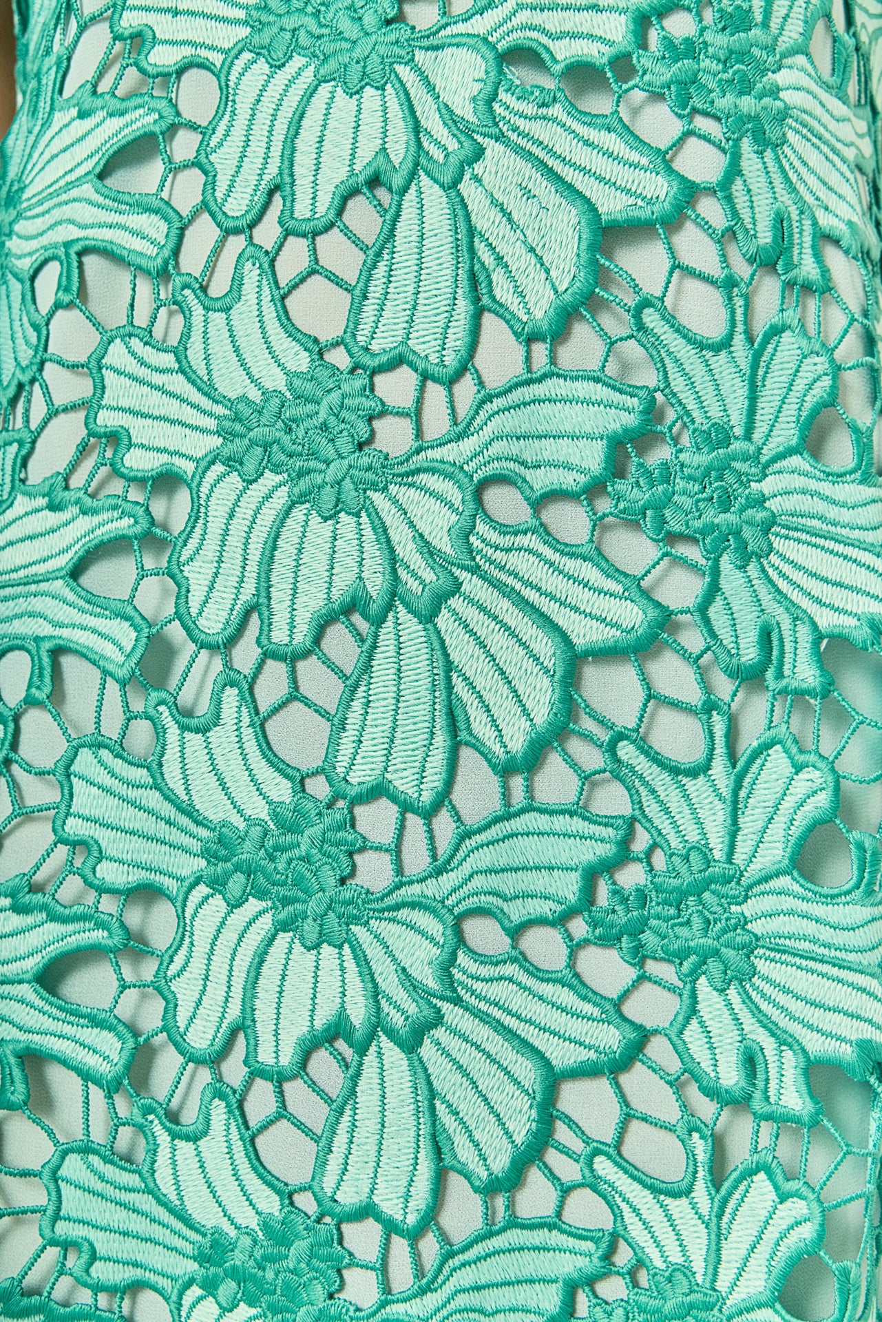 Floral Embroidered Midi Dress - Image 7