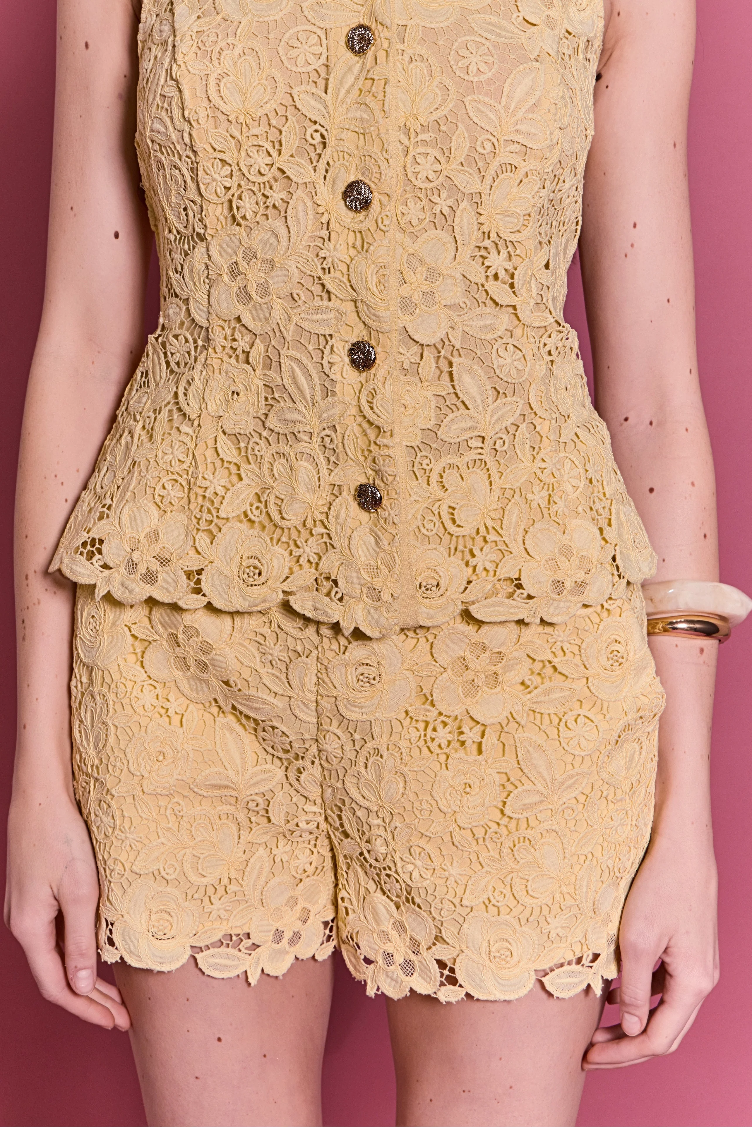 Floral Lace Shorts - Image 2
