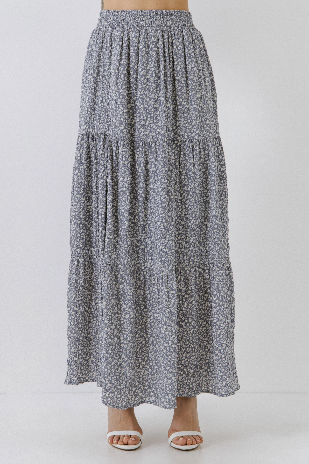 Floral Maxi Skirt - Image 7