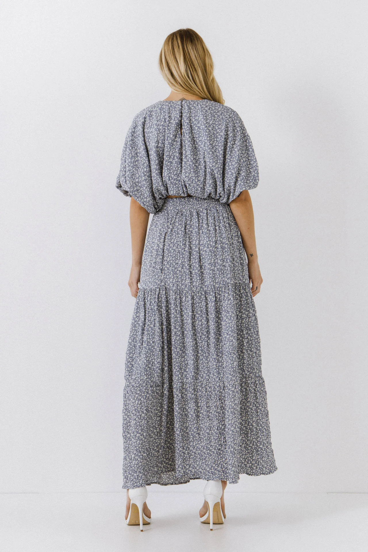 Floral Maxi Skirt - Image 9