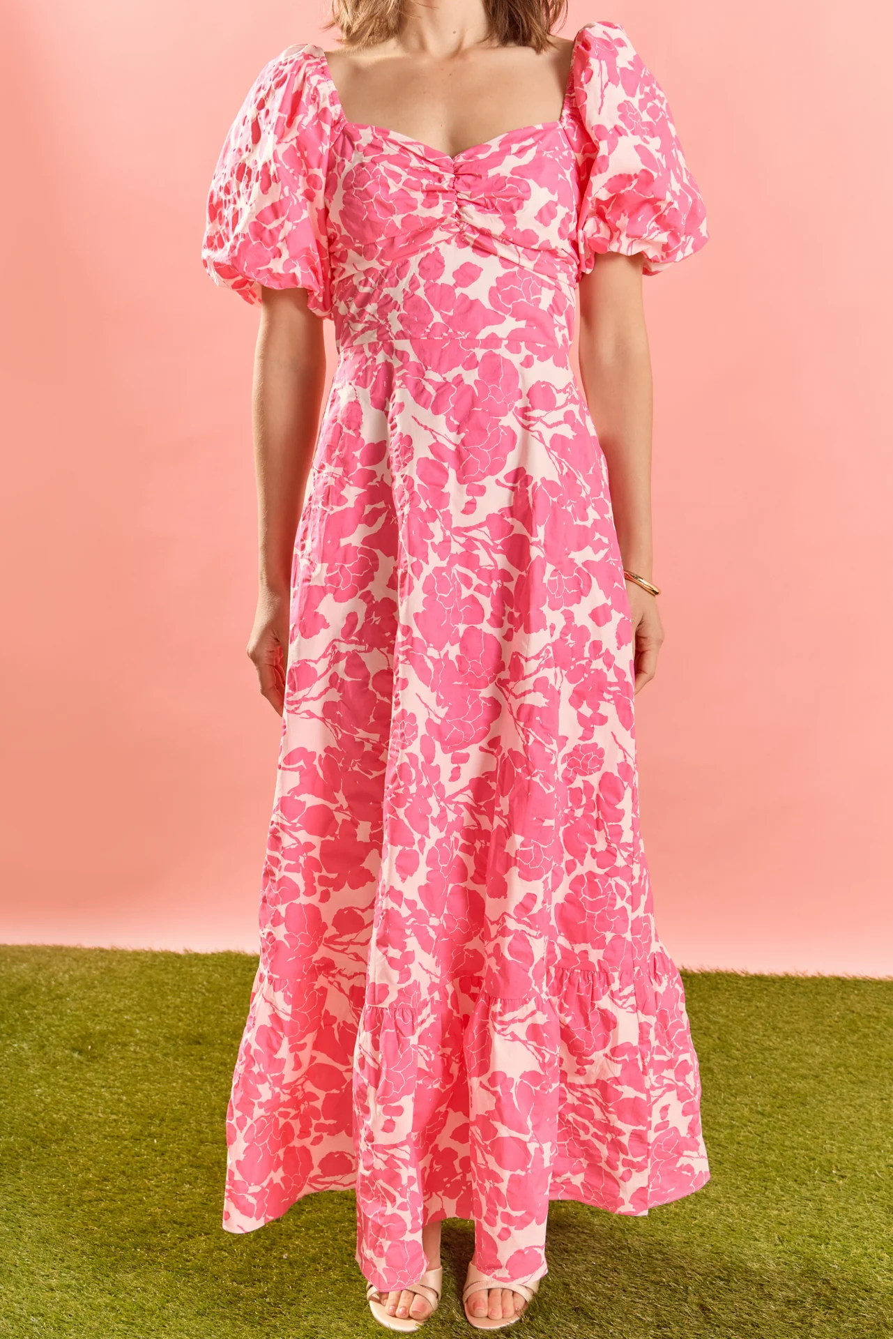 Floral Print Maxi Dress - Image 2