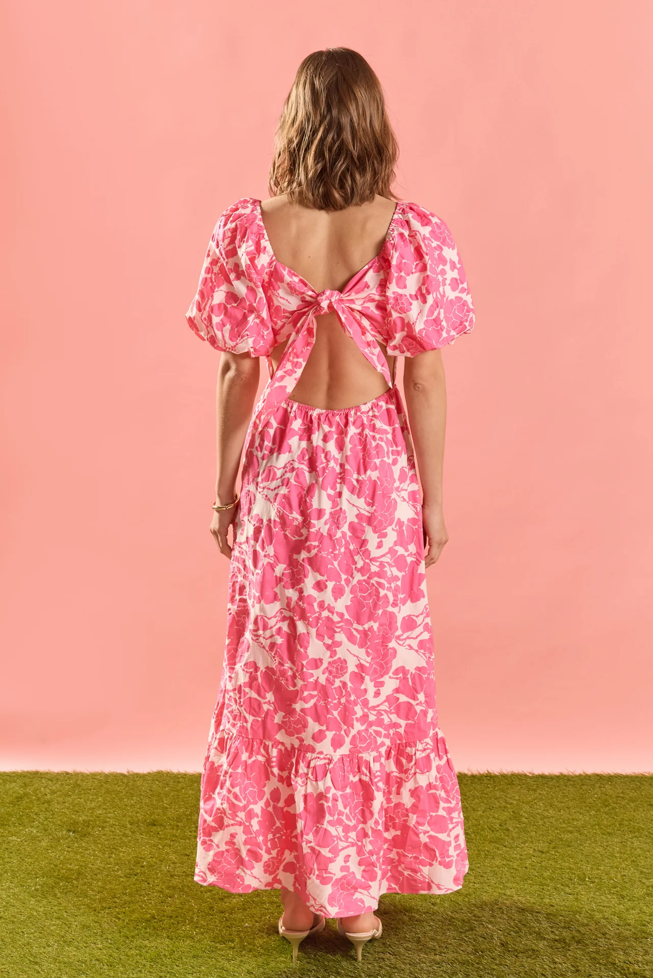 Floral Print Maxi Dress - Image 4