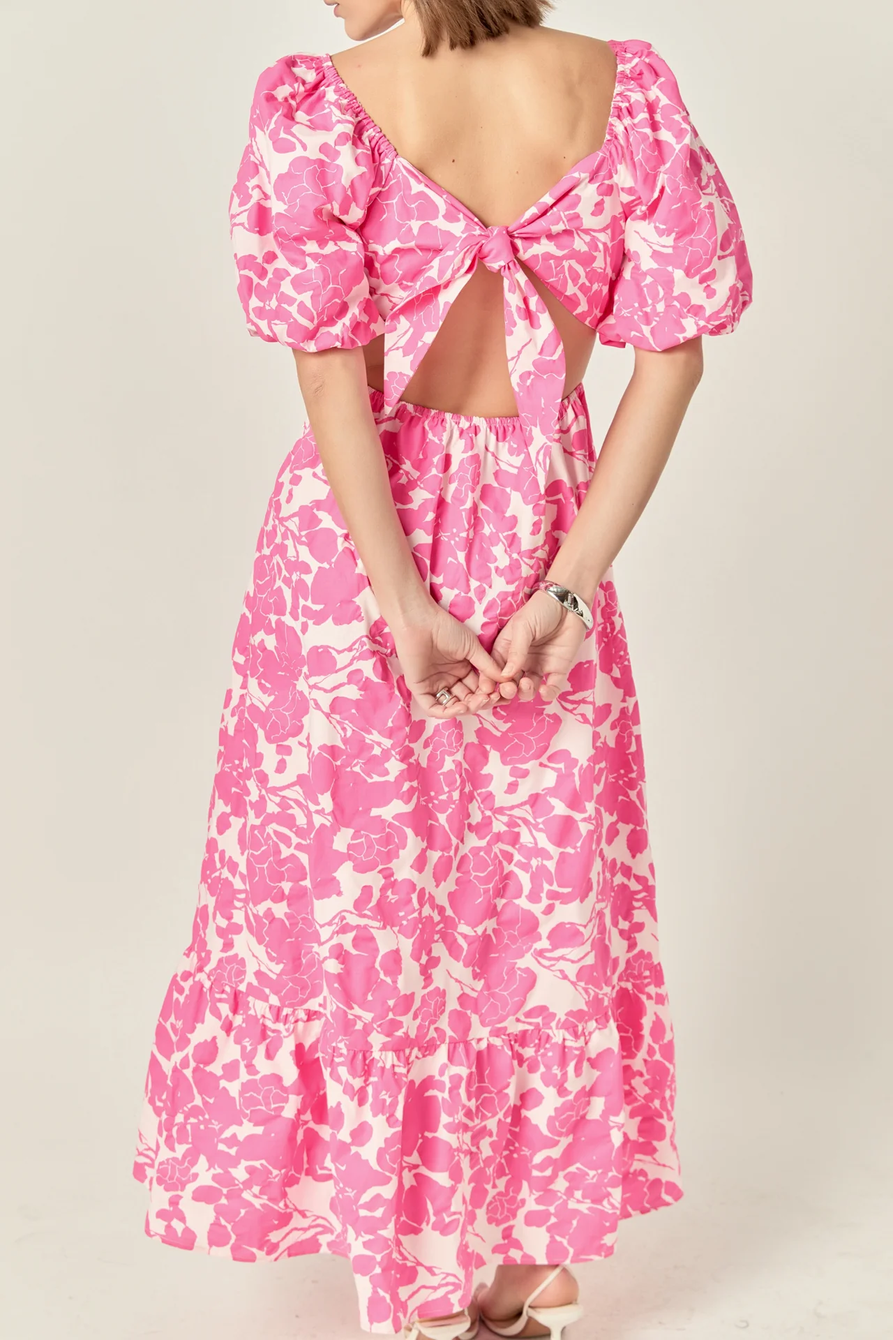 Floral Print Maxi Dress - Image 7