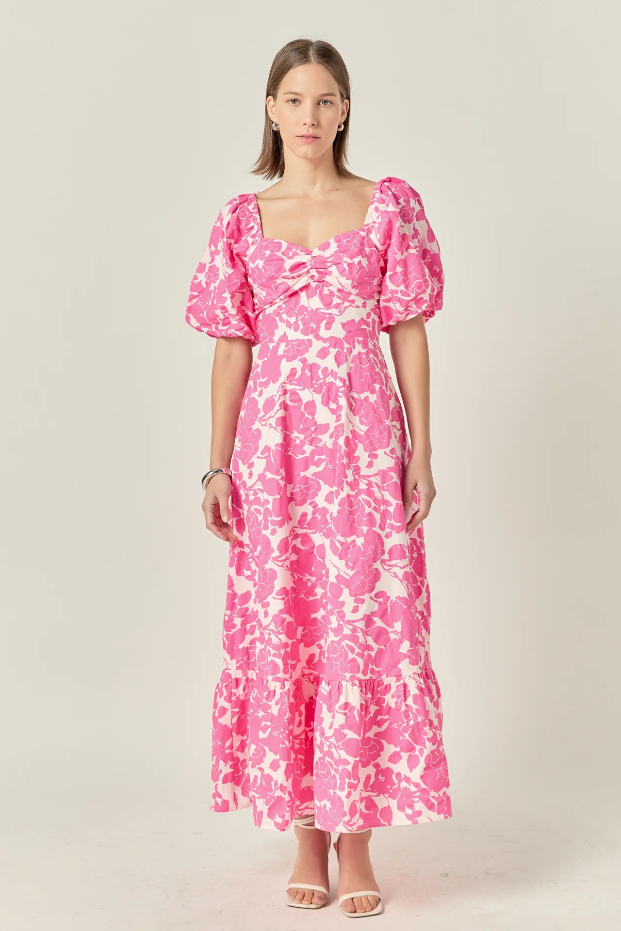 Floral Print Maxi Dress - Image 8