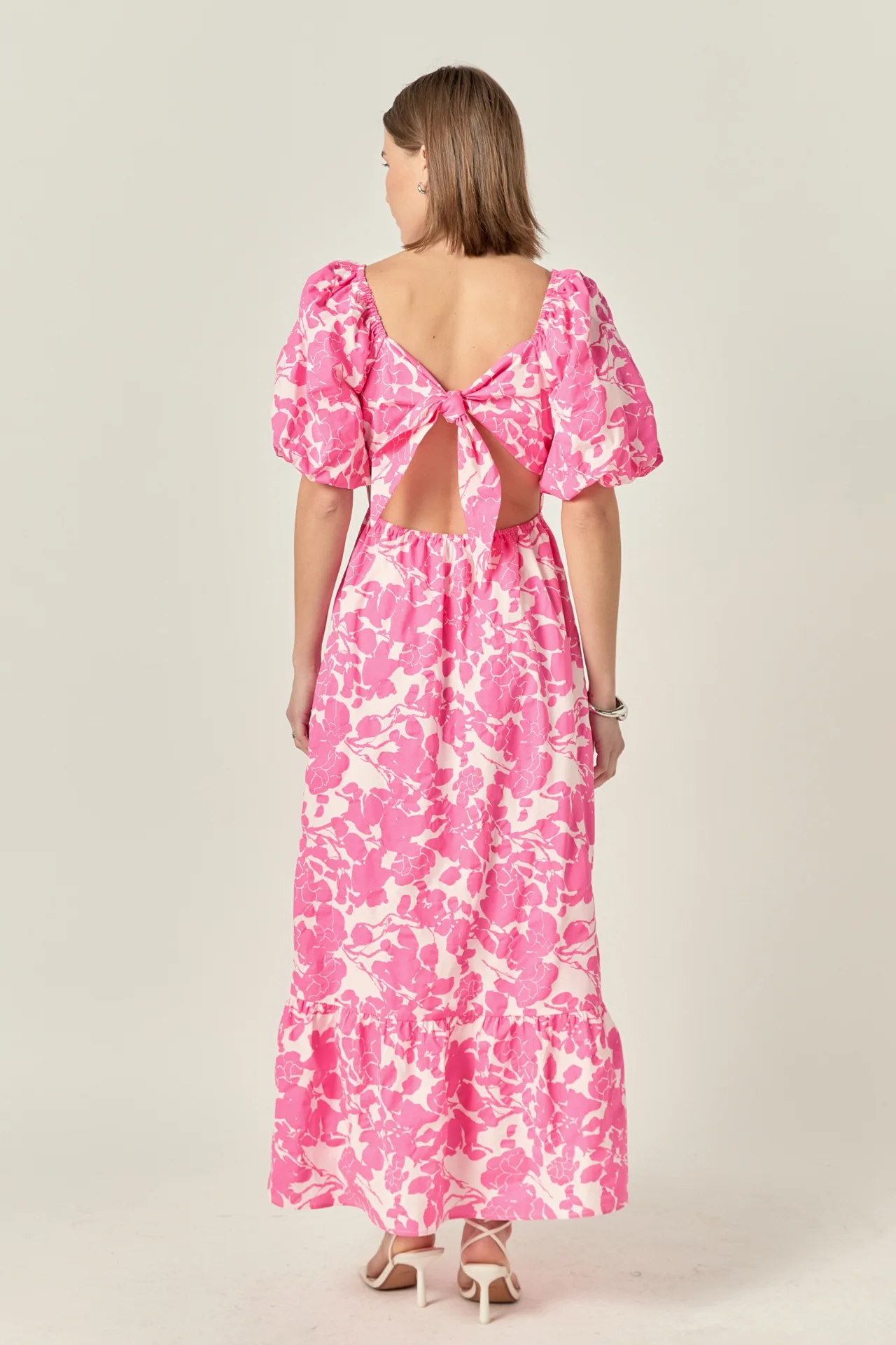 Floral Print Maxi Dress - Image 9