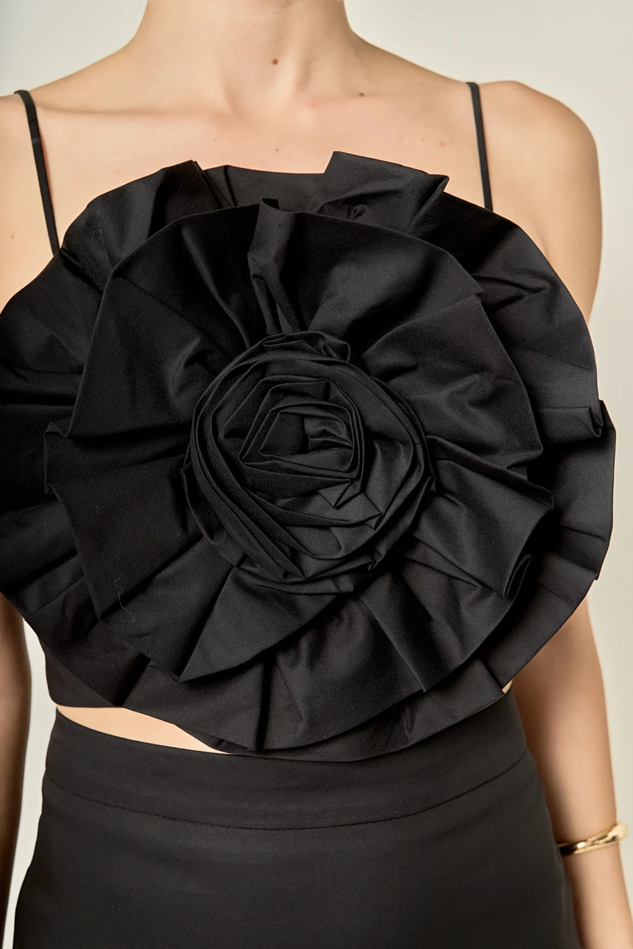 Statement Flower Cropped Top - Image 7