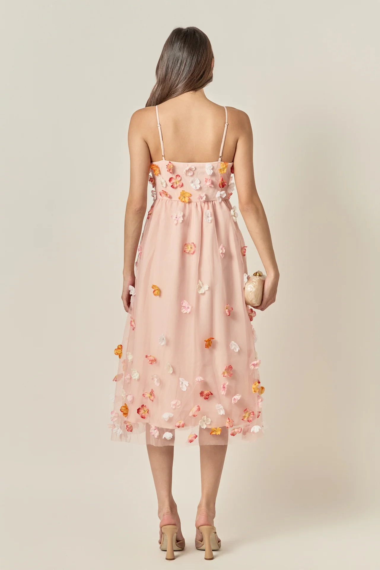 Petal Bloom Midi Dress - Image 10