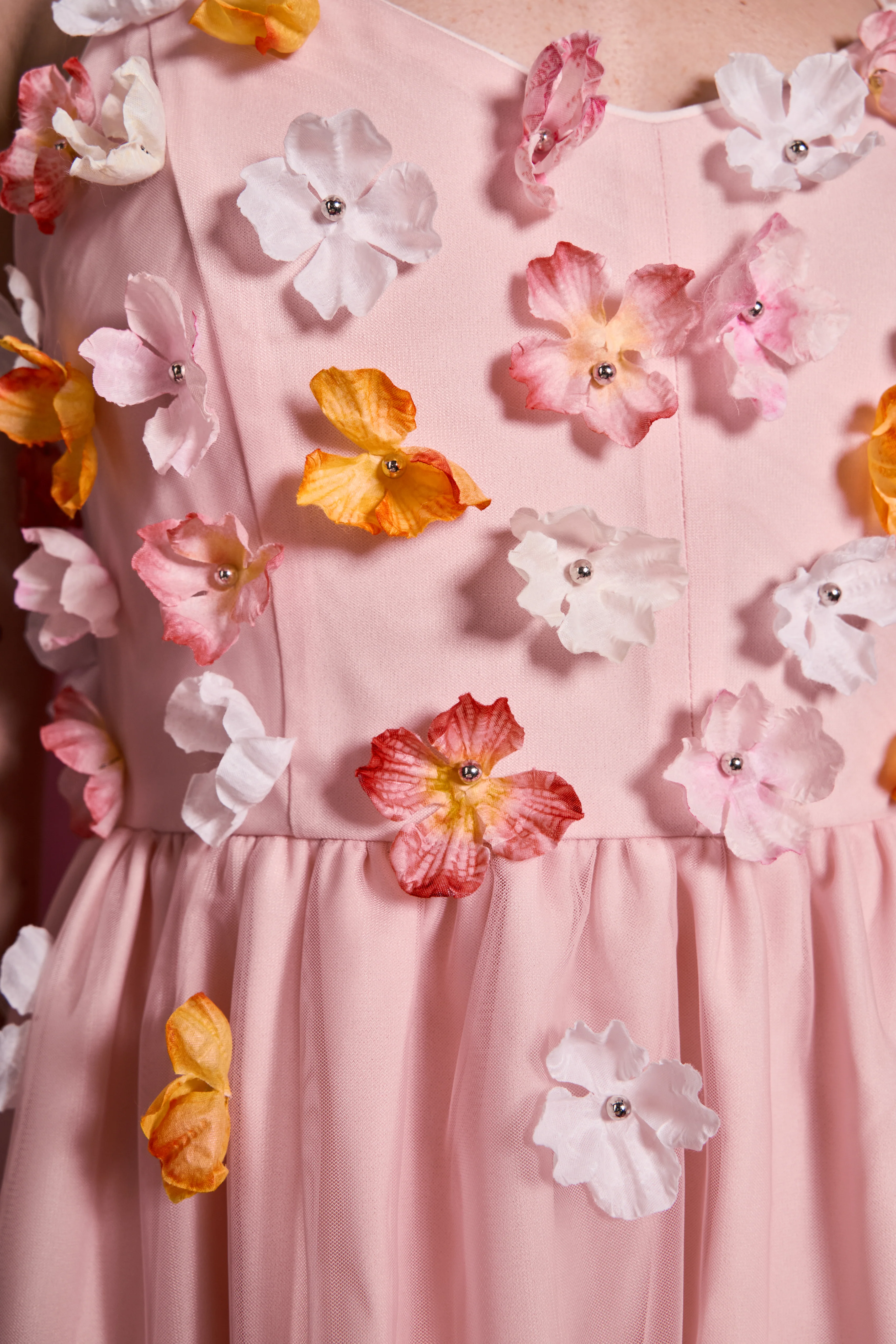 Petal Bloom Midi Dress - Image 3