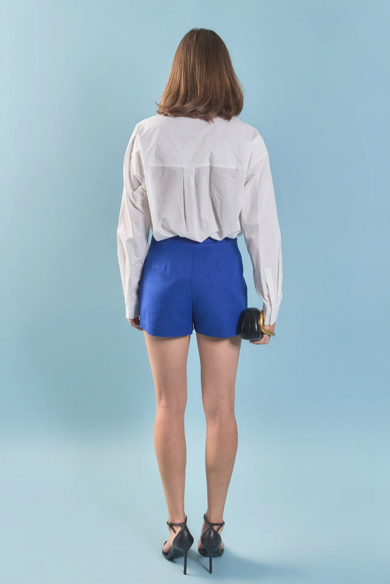 Front Welt Pockets Skort - Image 13