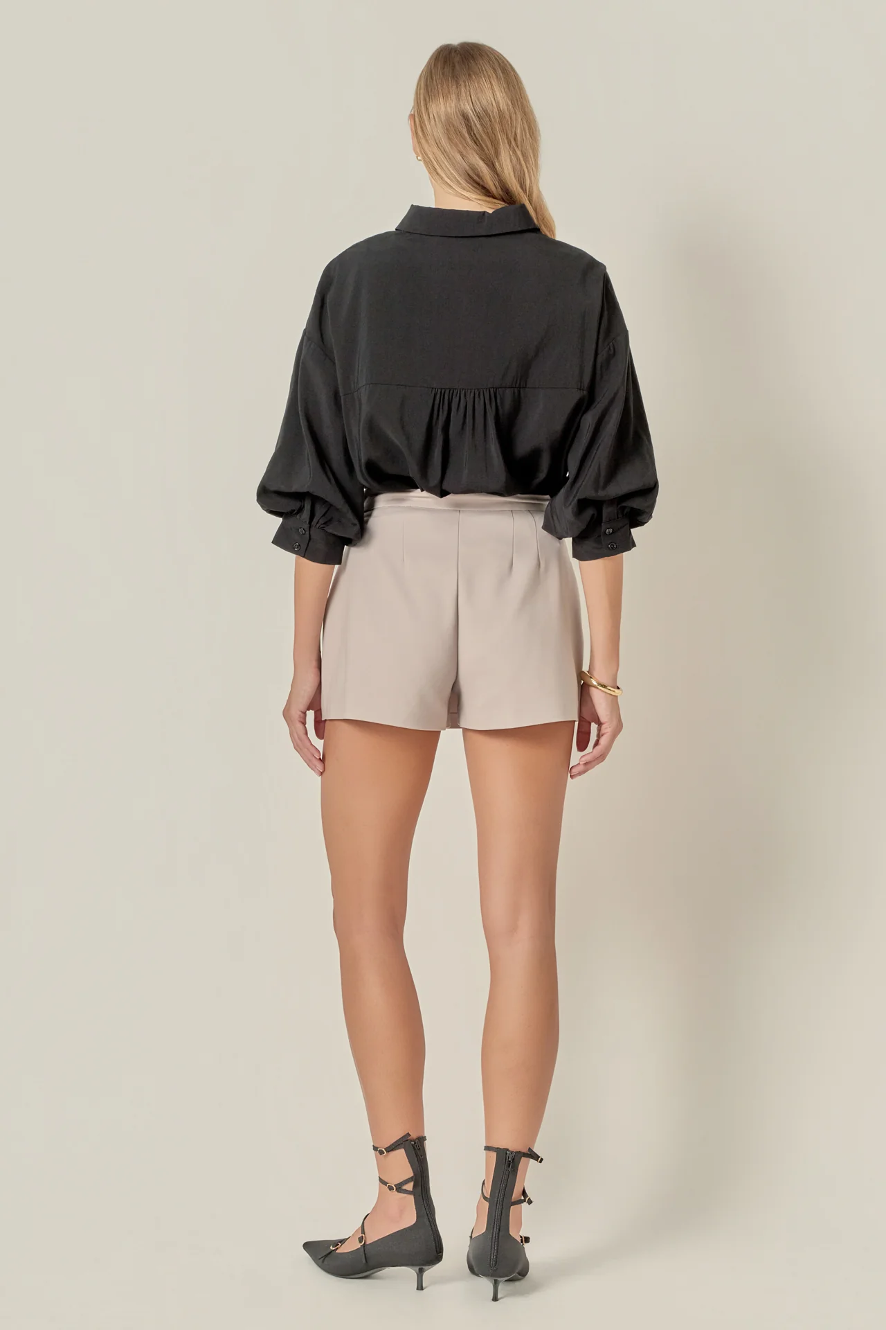 Front Welt Pockets Skort - Image 22