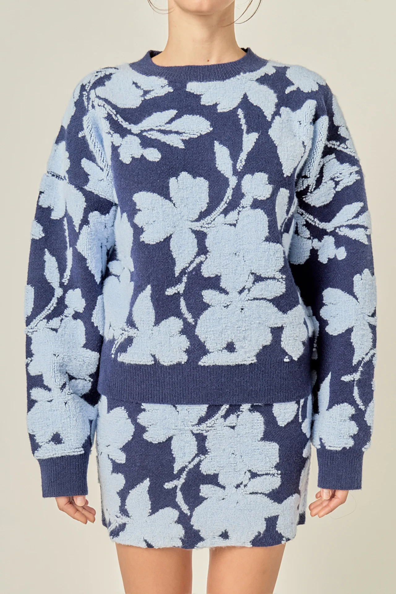 Fuzzy Flower Sweater - Image 2