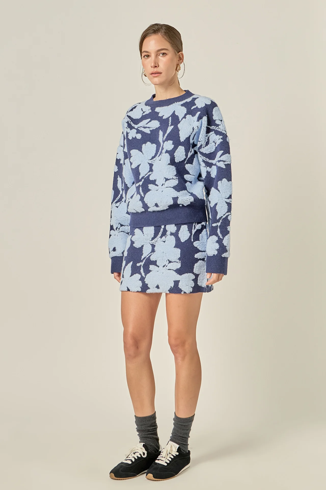 Fuzzy Flower Sweater - Image 3