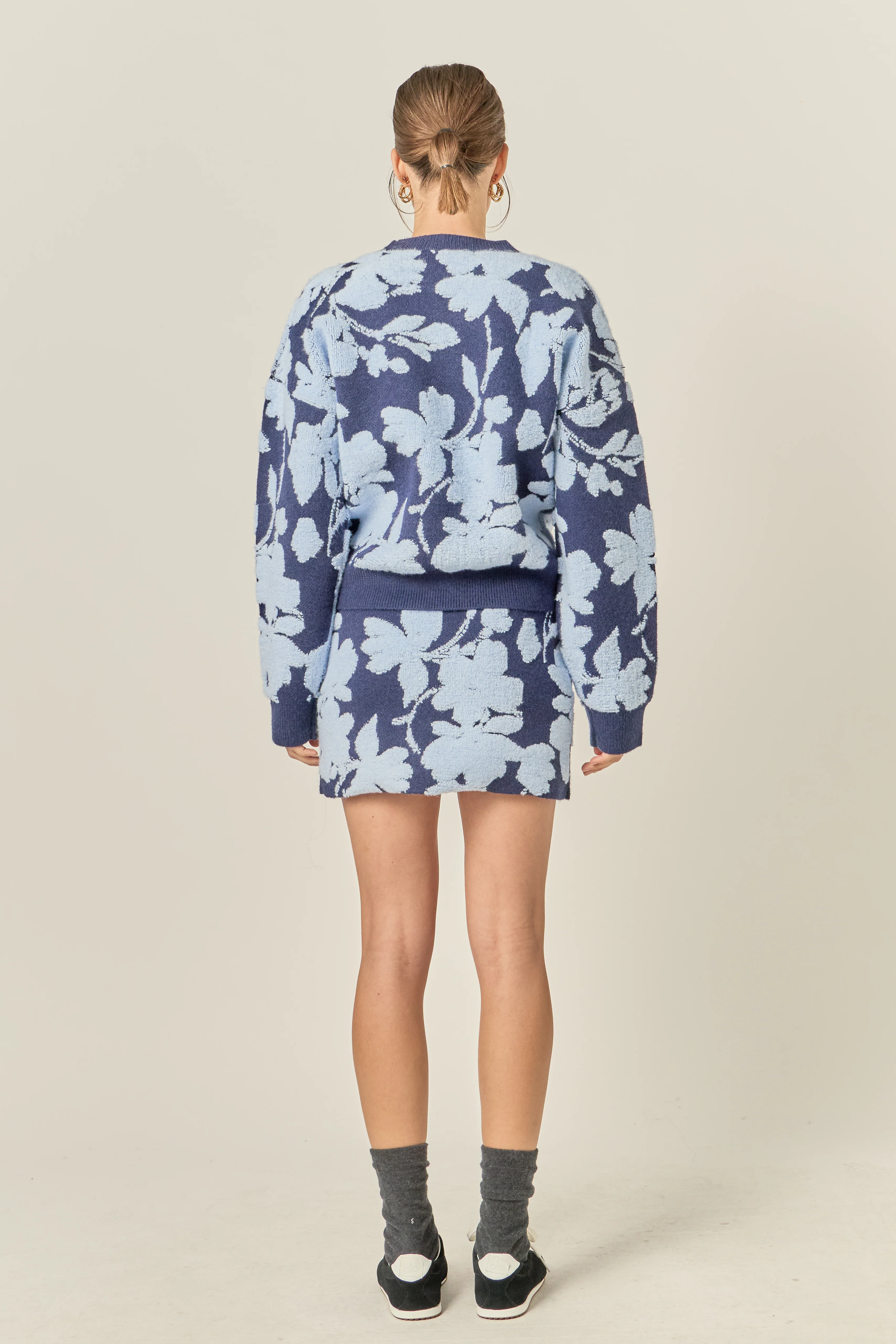 Fuzzy Flower Sweater - Image 4