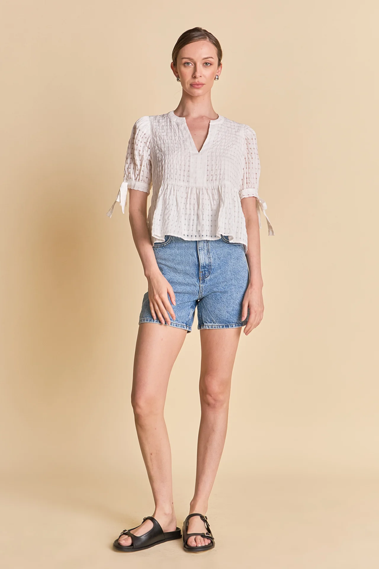 The Clara Peplum Top - Image 6