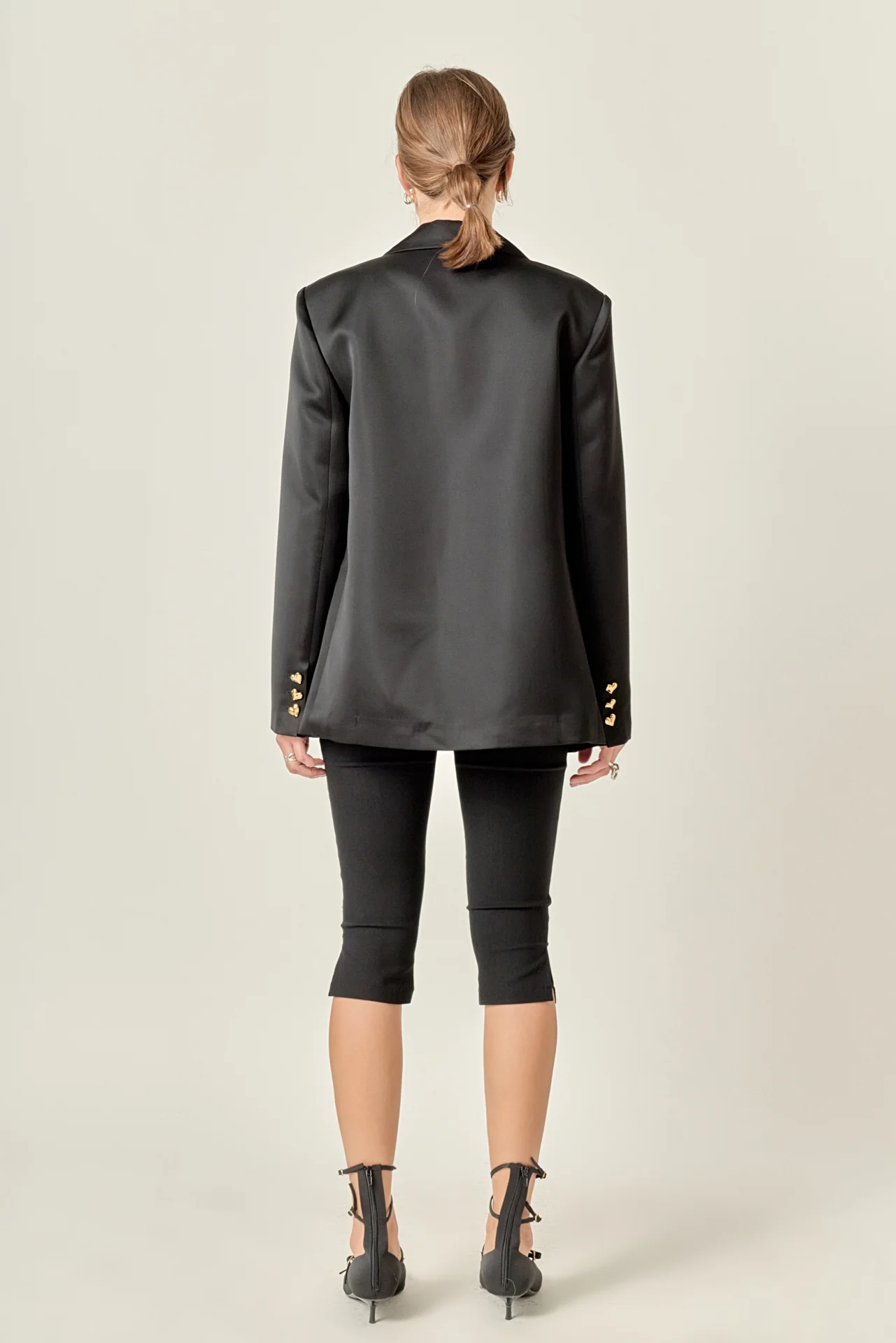 The Amoura Satin Blazer - Image 4