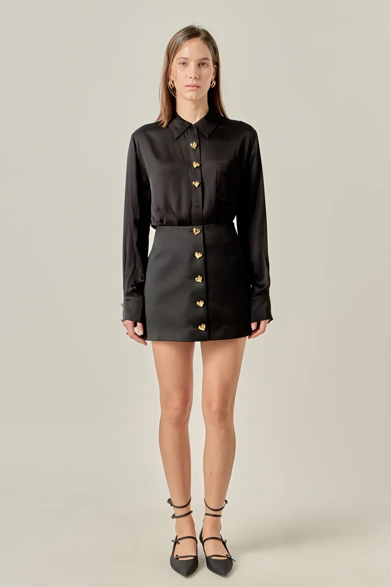 The Amoura Satin Skirt - Image 3