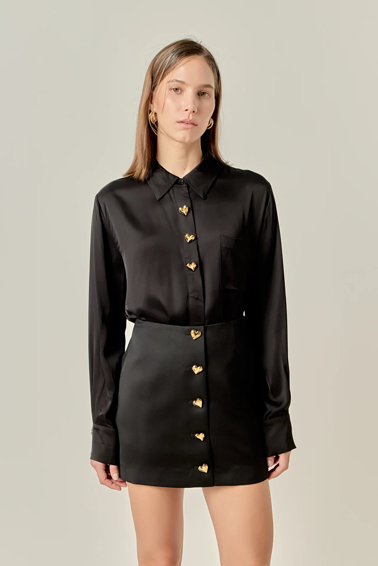 The Amoura Satin Skirt - Image 5