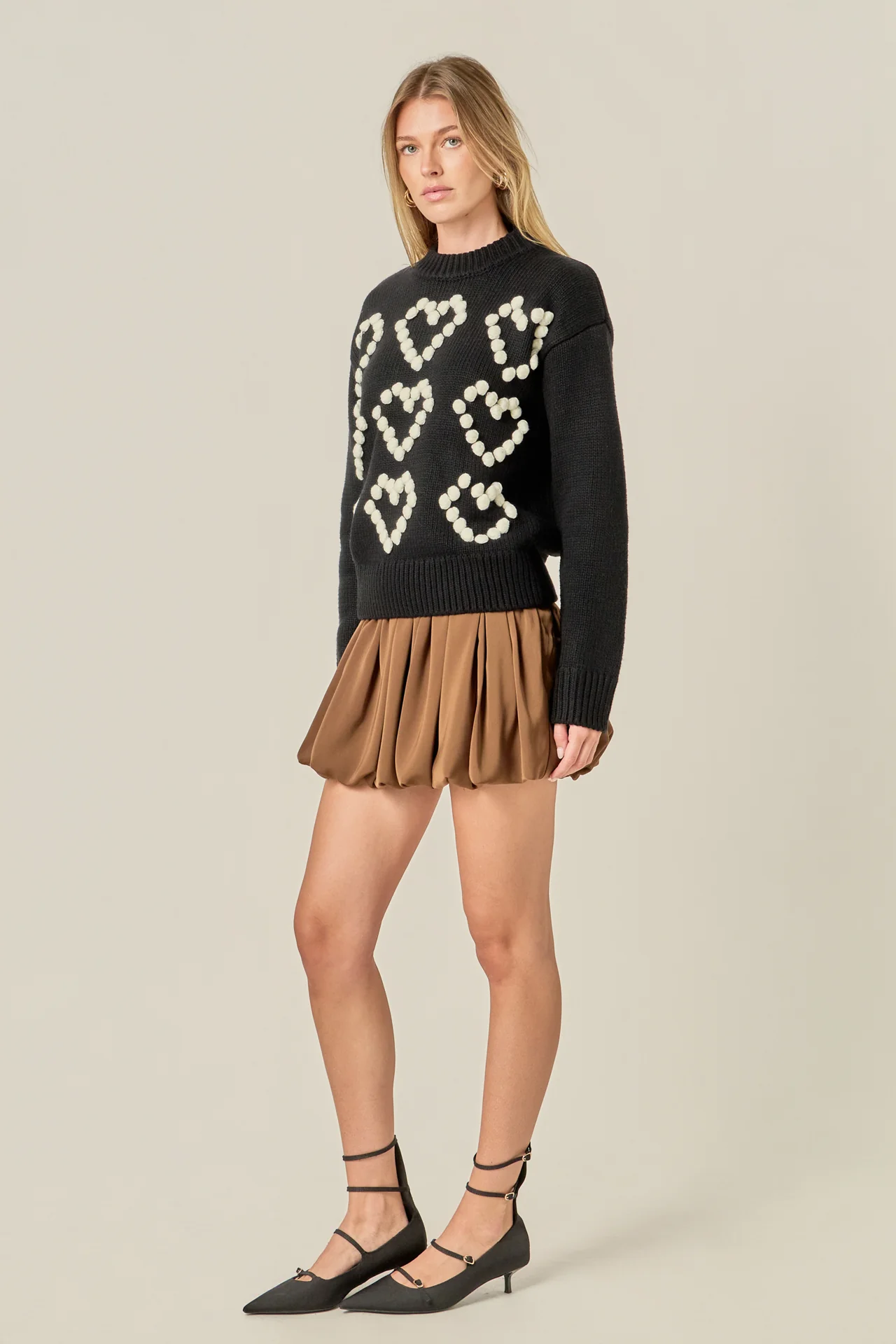 Heart Pom Sweater - Image 4