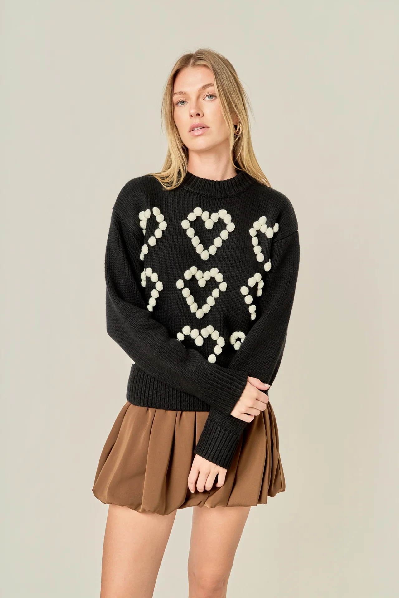 Heart Pom Sweater - Image 6